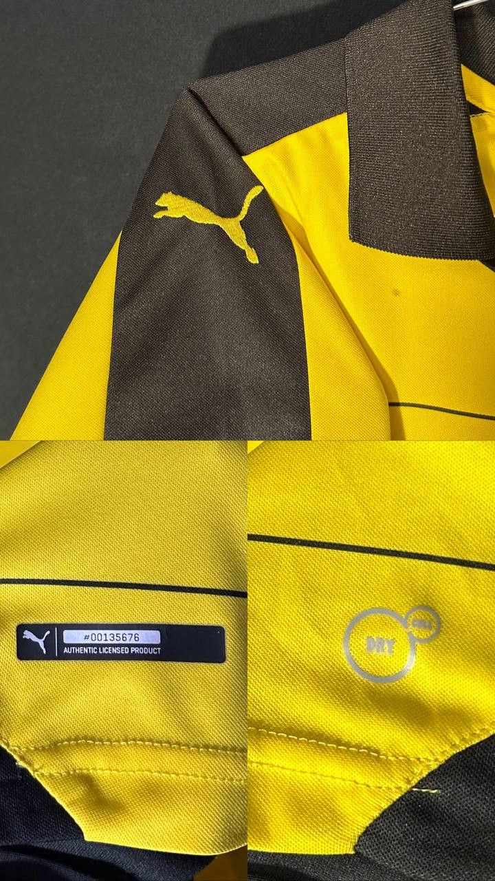 Puma Puma Borussia Dortmund 2015/16 Home REUS 11 football jersey Size US M / EU 48-50 / 2 - 3 Thumbnail