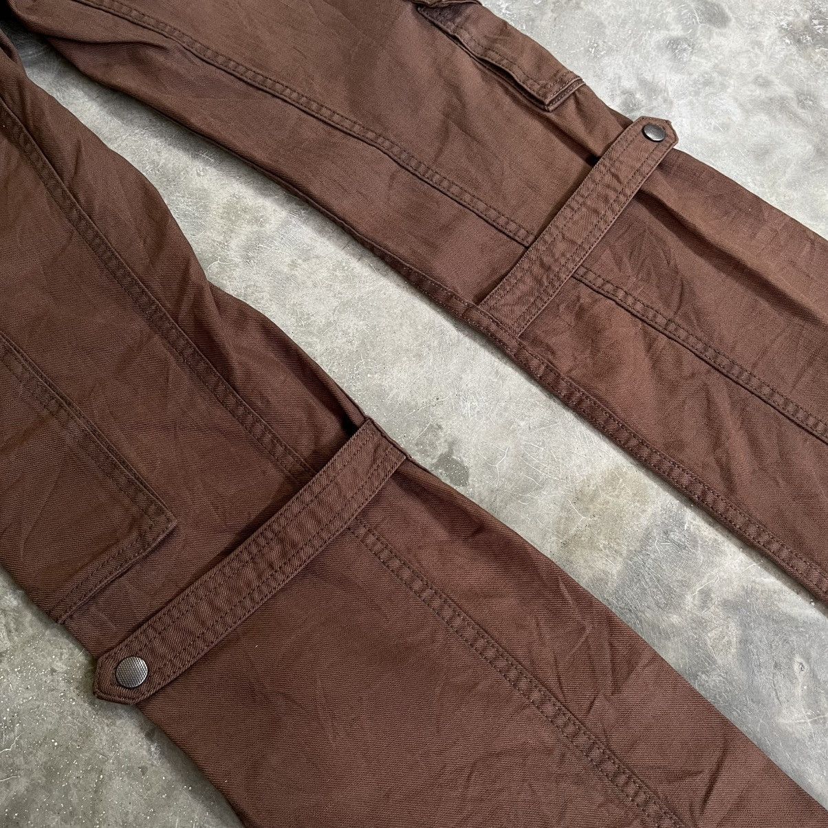 Nicole Club 2000s Nicole Club for Men Cargo Flared Pants Size US 29 - 10 Thumbnail