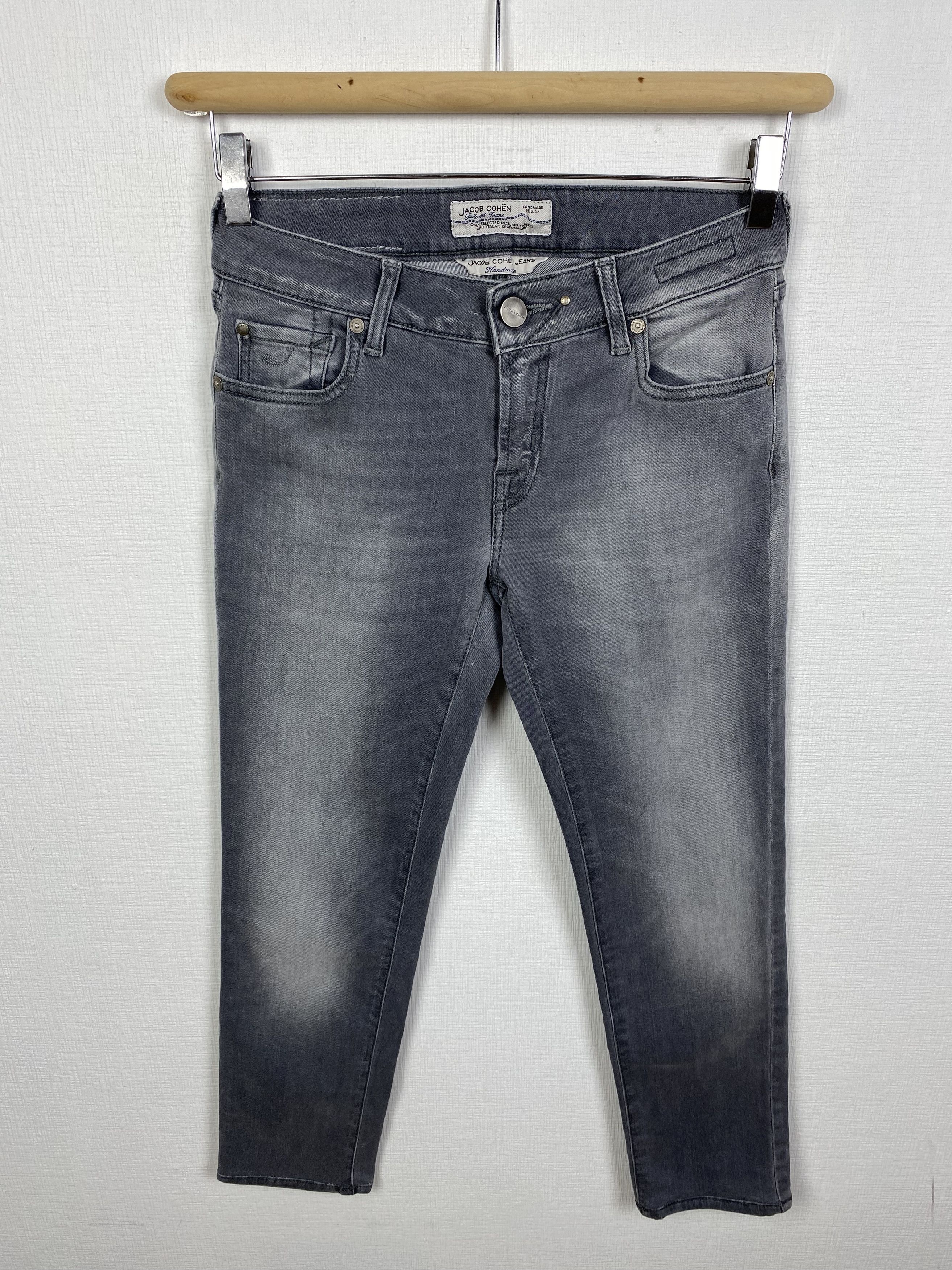 Jacob Cohen Jacob Cohen Slim Womens Gray Stretch Jeans size 27 Size 27" / US 4 / IT 40 - 1 Thumbnail
