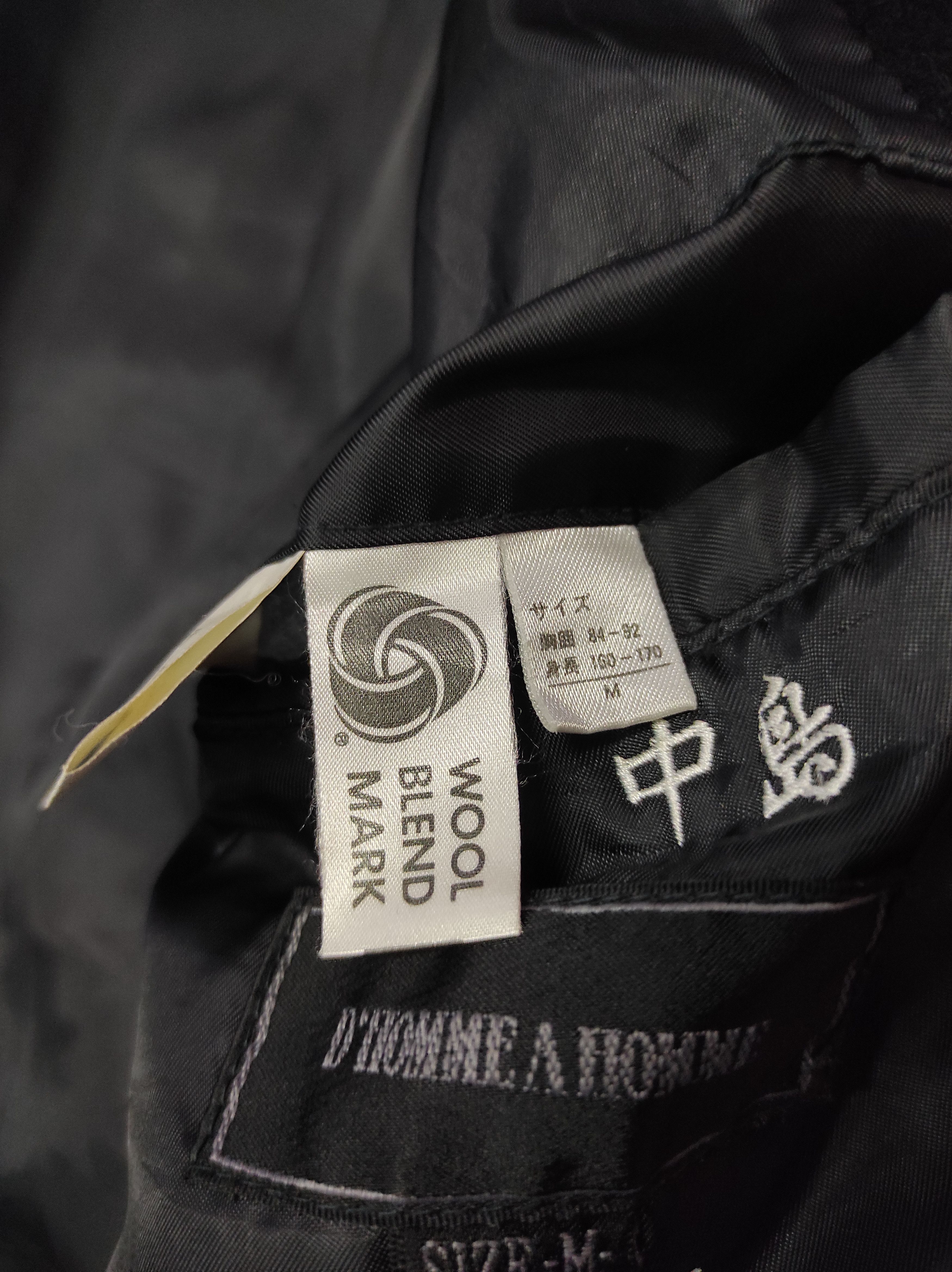 Issey Miyake D HOMME A HOMME DOUBLE BREASTED WOOL OVERCOAT Size US M / EU 48-50 / 2 - 7 Thumbnail