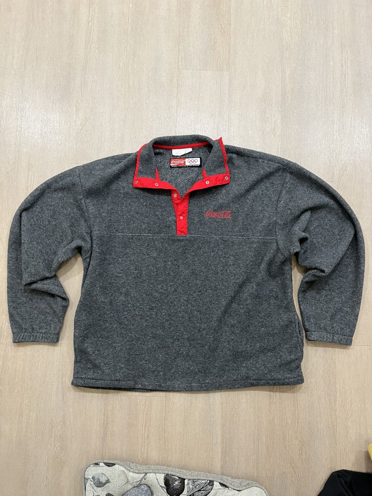 Coca Cola Vintage Coca-Cola Fleece Size US L / EU 52-54 / 3 - 1 Thumbnail