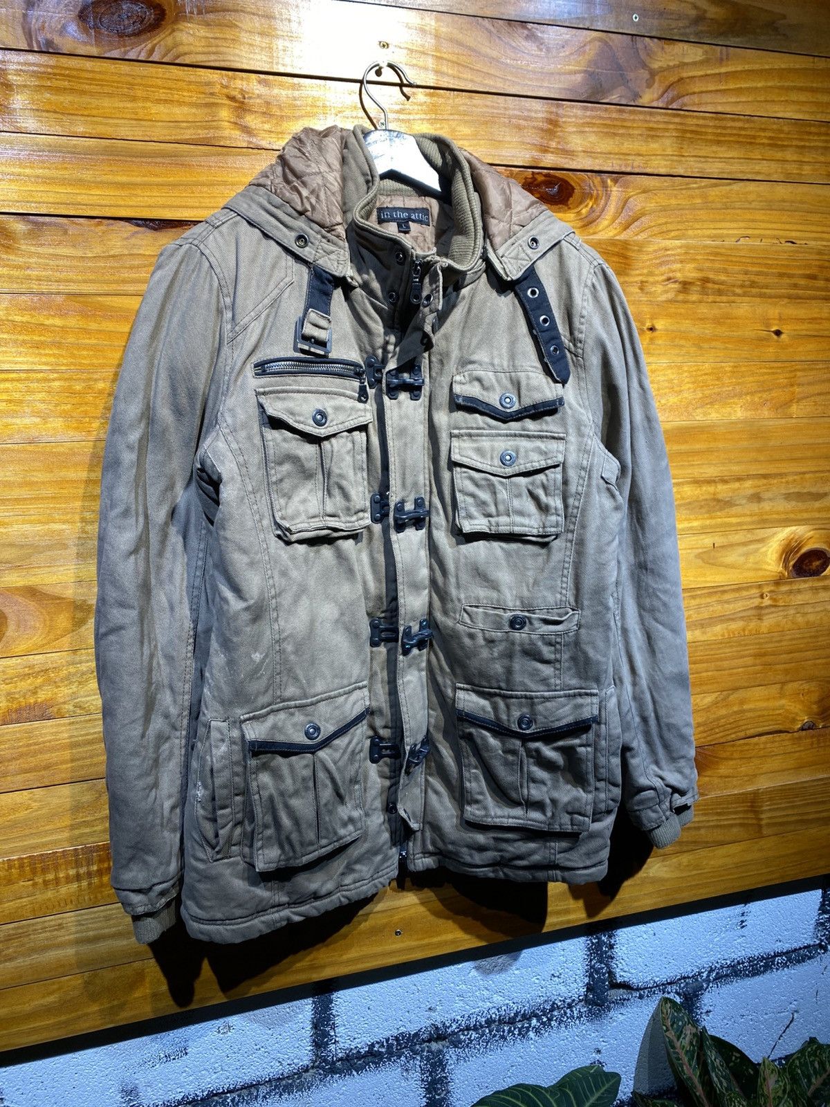 In The Attic In The Attic Military Field Jacket – Multi-Pocket Design Size US M / EU 48-50 / 2 - 5 Thumbnail