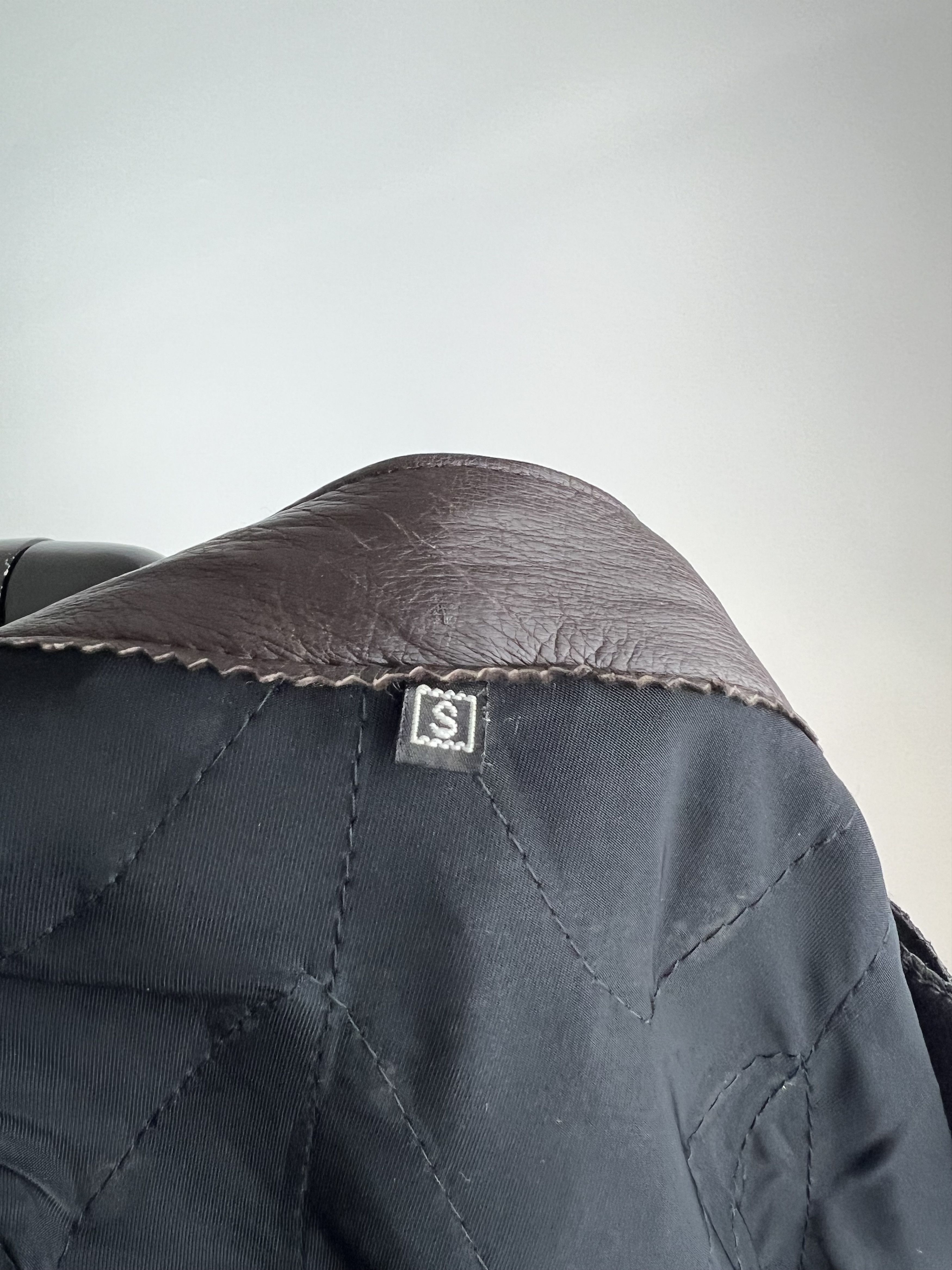 Handmade Soft Mesh Leather Leaves Cristals Decorations Jacket Size S Size S / US 4 / IT 40 - 11 Thumbnail