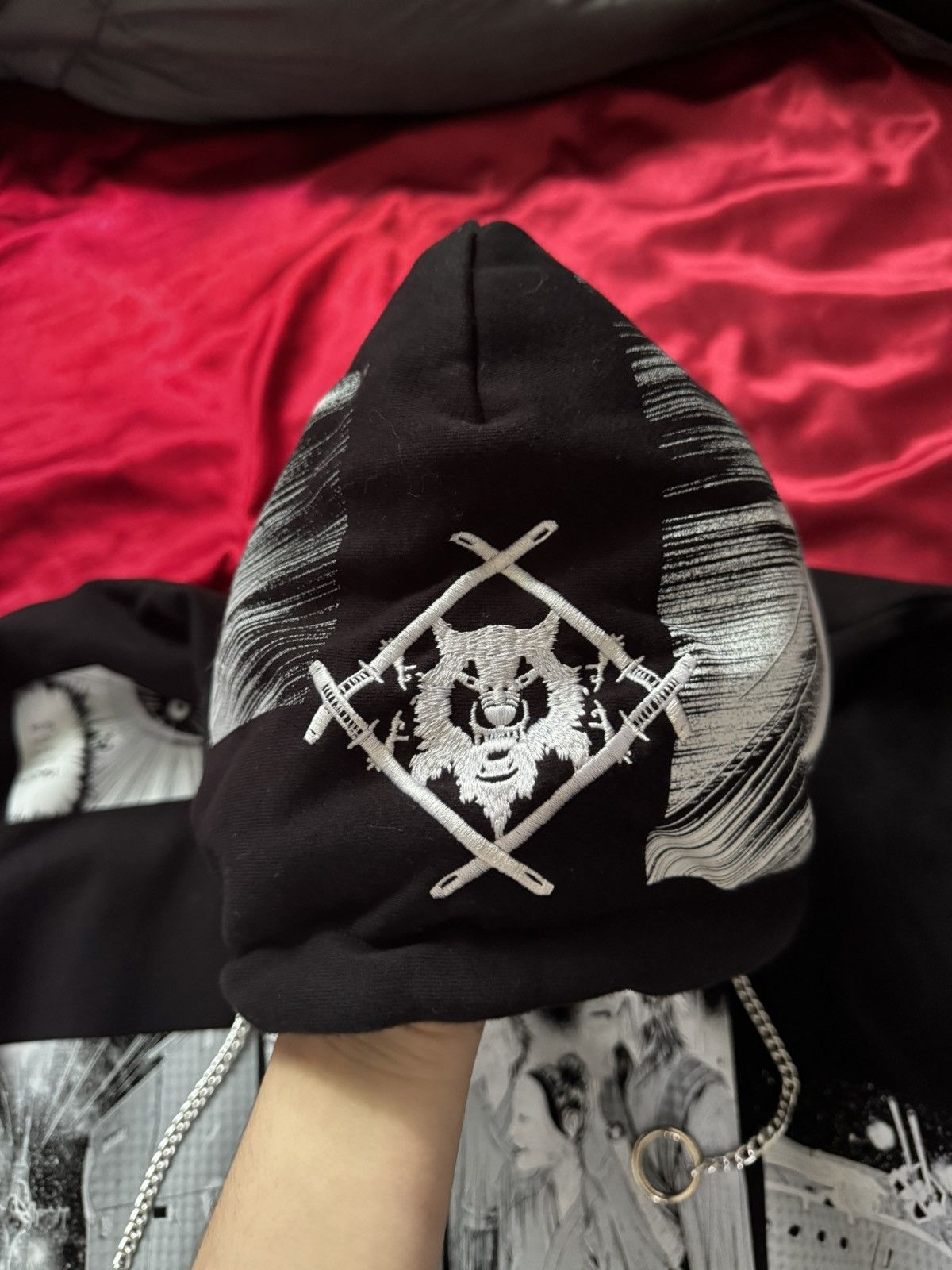 Ghost Supply Xavier Wulf x Ghost Supply Manga Hoodie Size US L / EU 52-54 / 3 - 5 Thumbnail