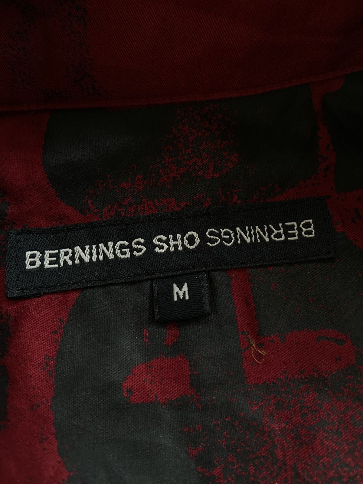 20471120 2000s Berning Sho - Vkei Style Poem Belt Zipper Shirt Size US M / EU 48-50 / 2 - 6 Thumbnail