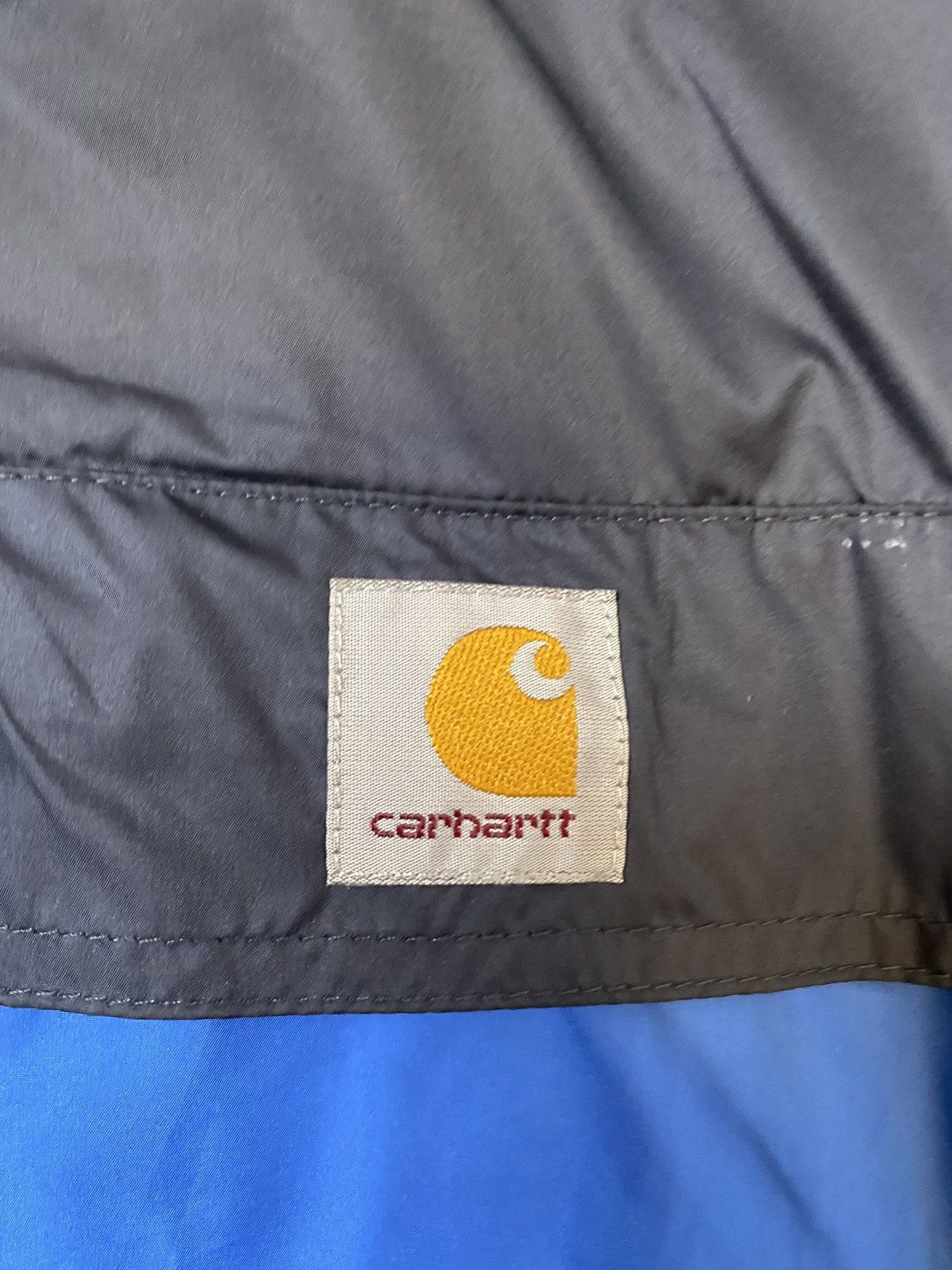 Carhartt Wip Used Carhartt Wip Bluster Jacket SizeXL Blue Black Windproof Size US XL / EU 56 / 4 - 3 Thumbnail