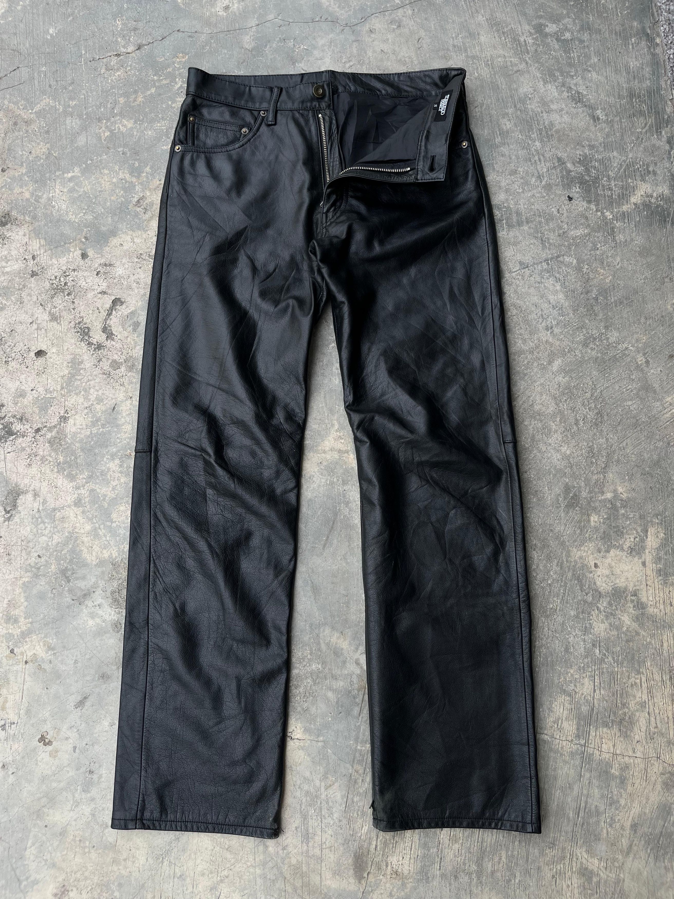 Tornado Mart Tornado Mart Leather Pants Size US 29 - 1 Thumbnail