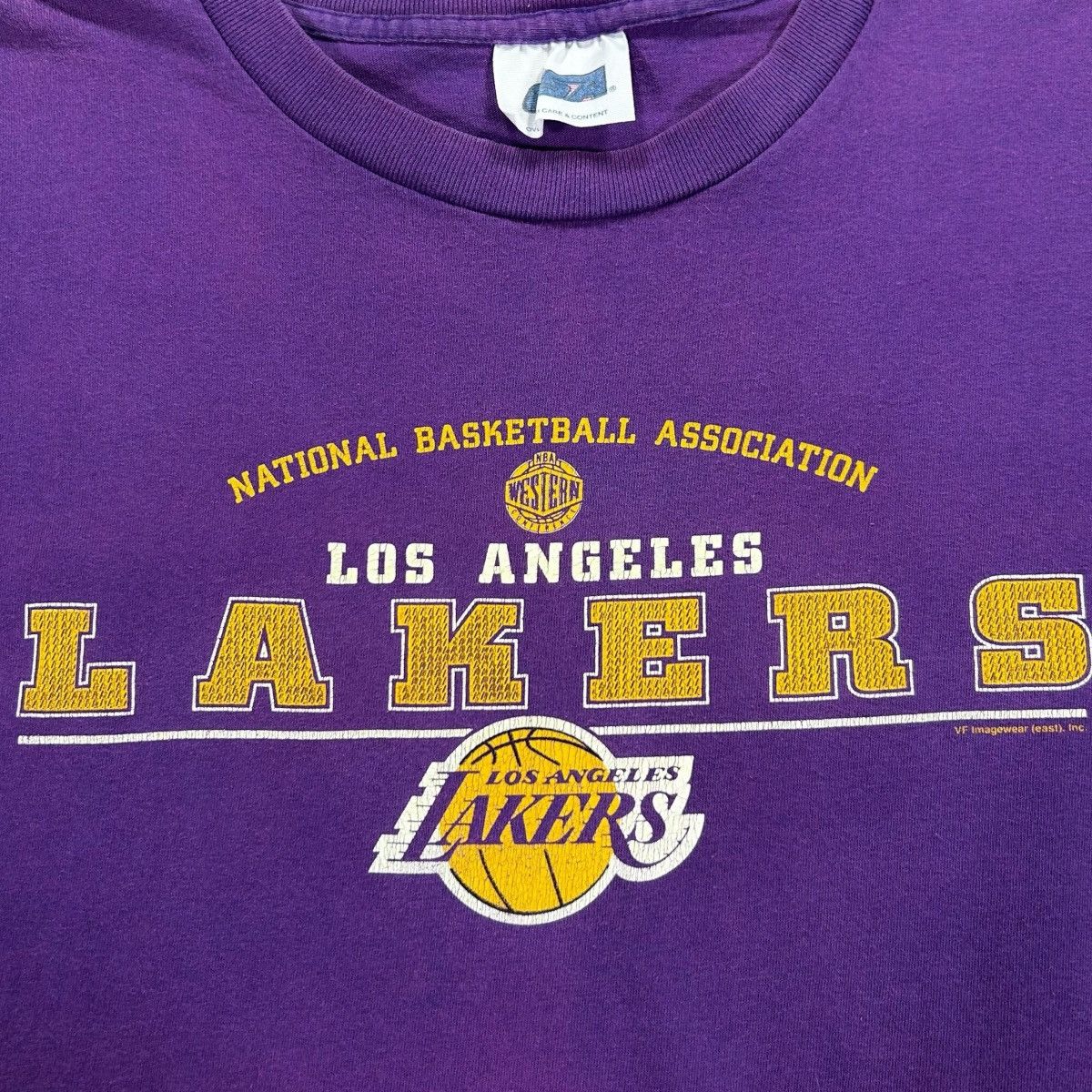 NBA Vintage 90s Y2K CSA NBA Basketball Los Angeles Lakers Shirt Size US XXL / EU 58 / 5 - 3 Thumbnail