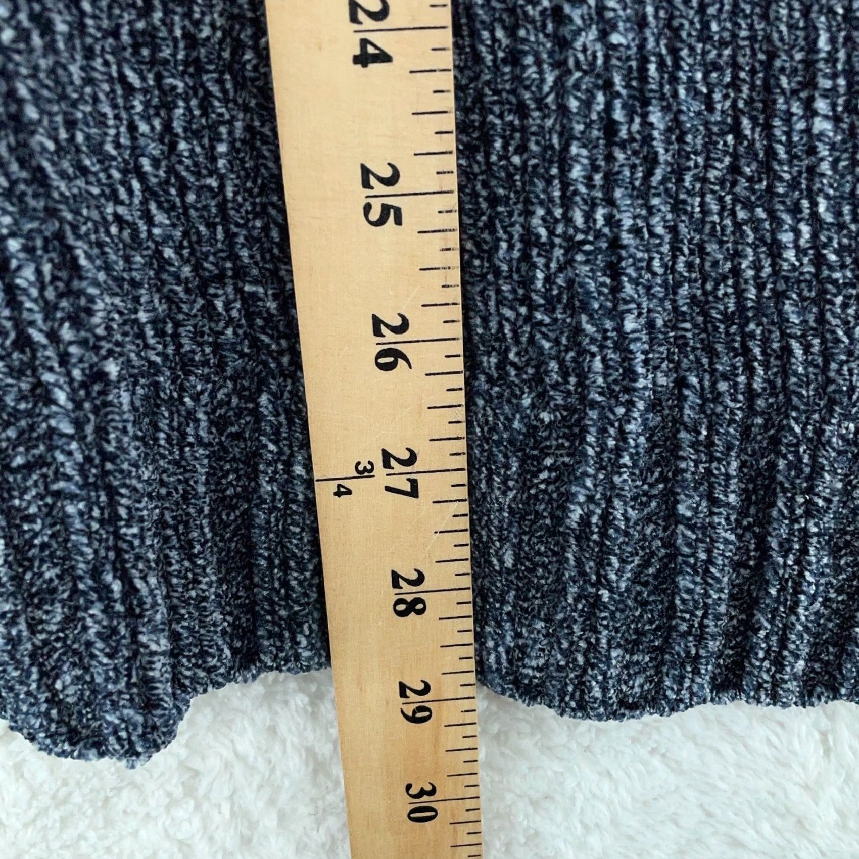 Orvis Orvis Sweater Womens 2XL Blue Marled Knit Long Sleeve Chenille Pullover V-Neck Raglan Size 2XL Winter Fall Casual Womens Size XXL / US 16-18 / IT 52-54 - 7 Thumbnail