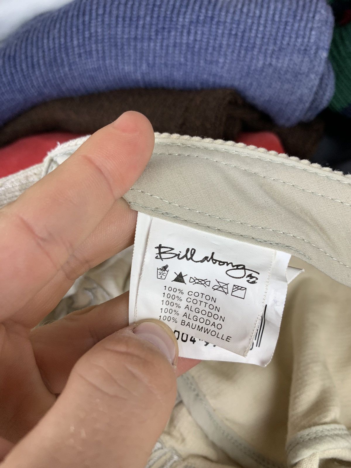 Billabong Billabong Big Logo Corduroy Cap Hat Size ONE SIZE - 13 Thumbnail