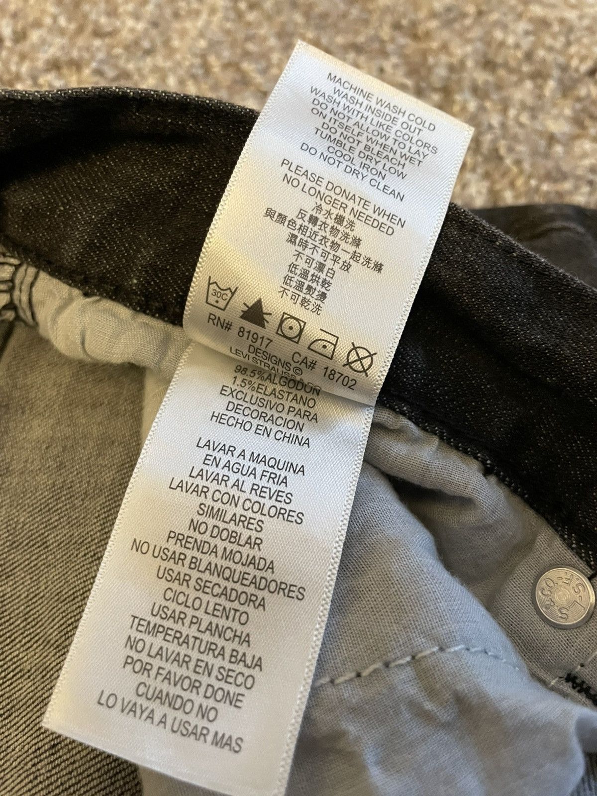 Levi's Levi’s 541 Athletic Fit Jeans (29x29) Size US 29 - 6 Thumbnail