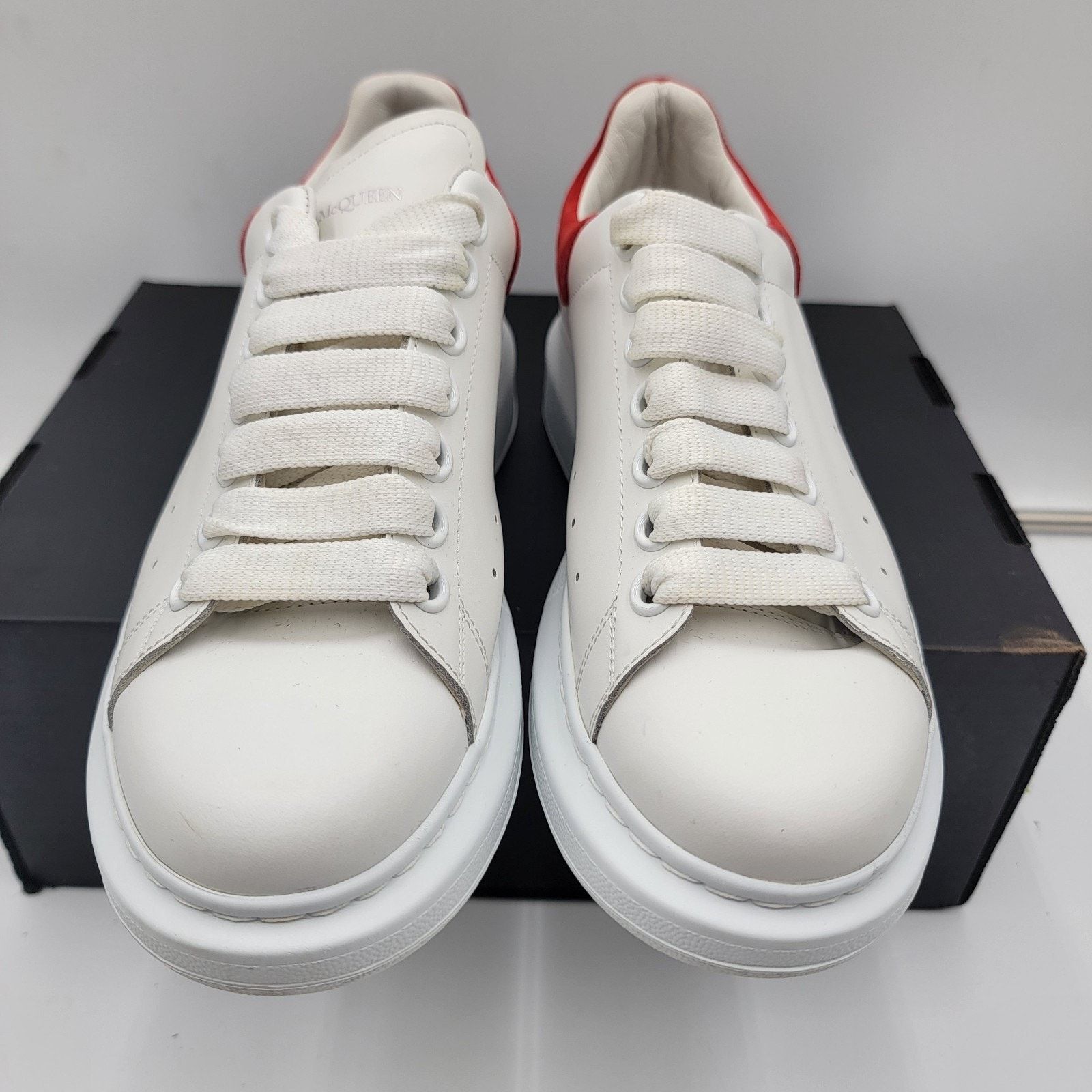 Alexander McQueen Alexander McQueen Oversized Sneaker Lush Red 553770 37 (371) Size US 6.5 / IT 36.5 - 3 Thumbnail