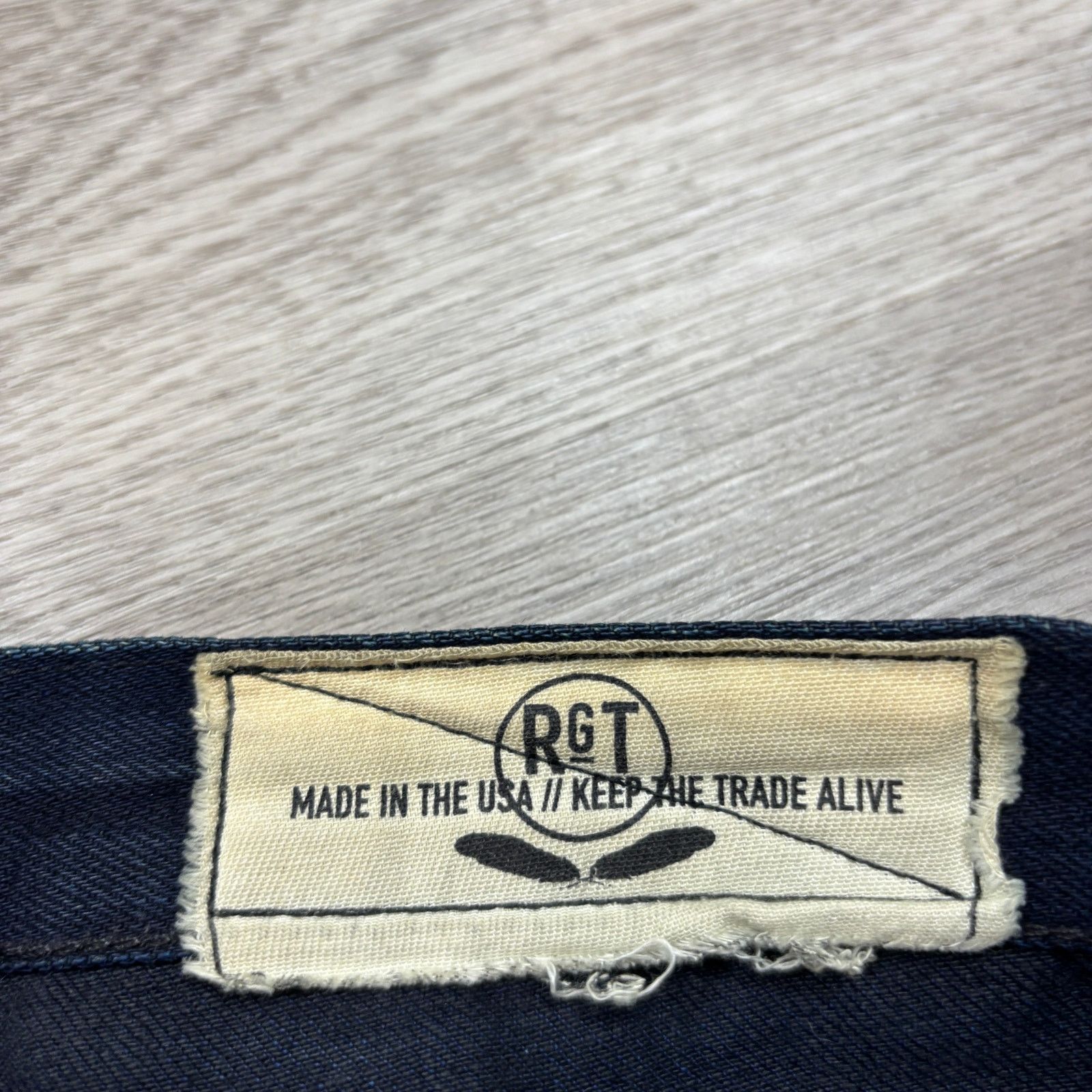 Rogue Territory Rogue Territory Stanton Slim Straight Selvedge Jeans 30x27 Size US 30 / EU 46 - 5 Thumbnail