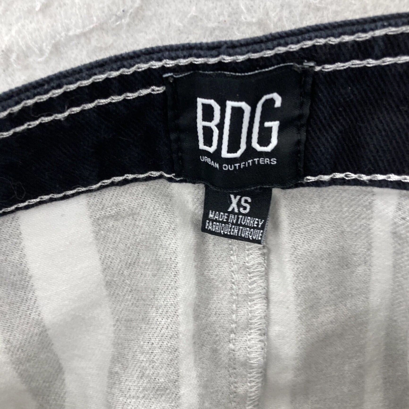 Bdg Urban Outfitters BDG Women's Skirt Black White XS Extra Large Size 26" / US 2 / IT 38 - 5 Thumbnail