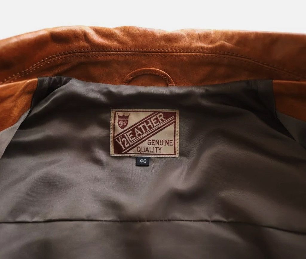 Y'2 Leather 70s-style East West leather jacket from Y'2 Leather Size US M / EU 48-50 / 2 - 14 Thumbnail