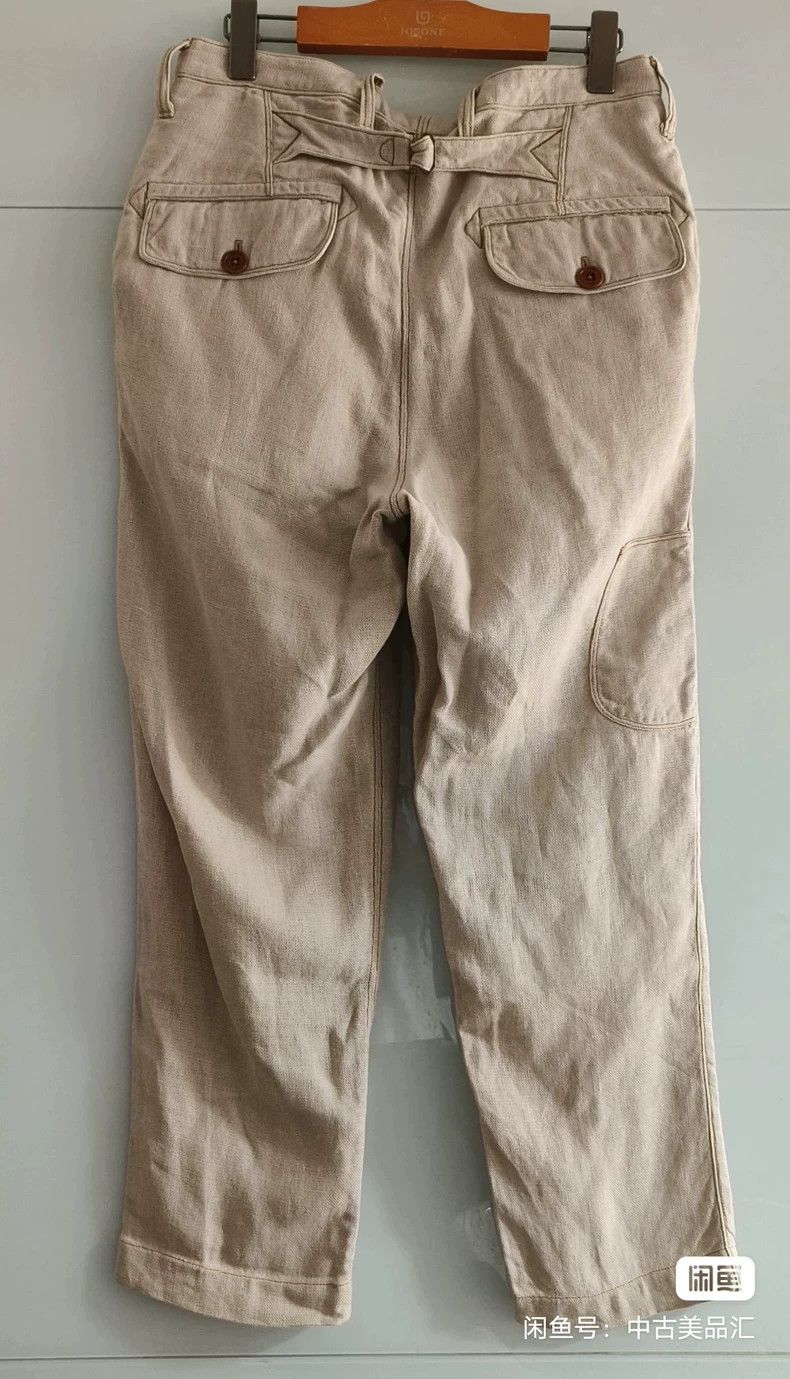 Freewheelers Freewheelers Vintage natural white high-grade cotton linen Size US 32 / EU 48 - 2 Thumbnail
