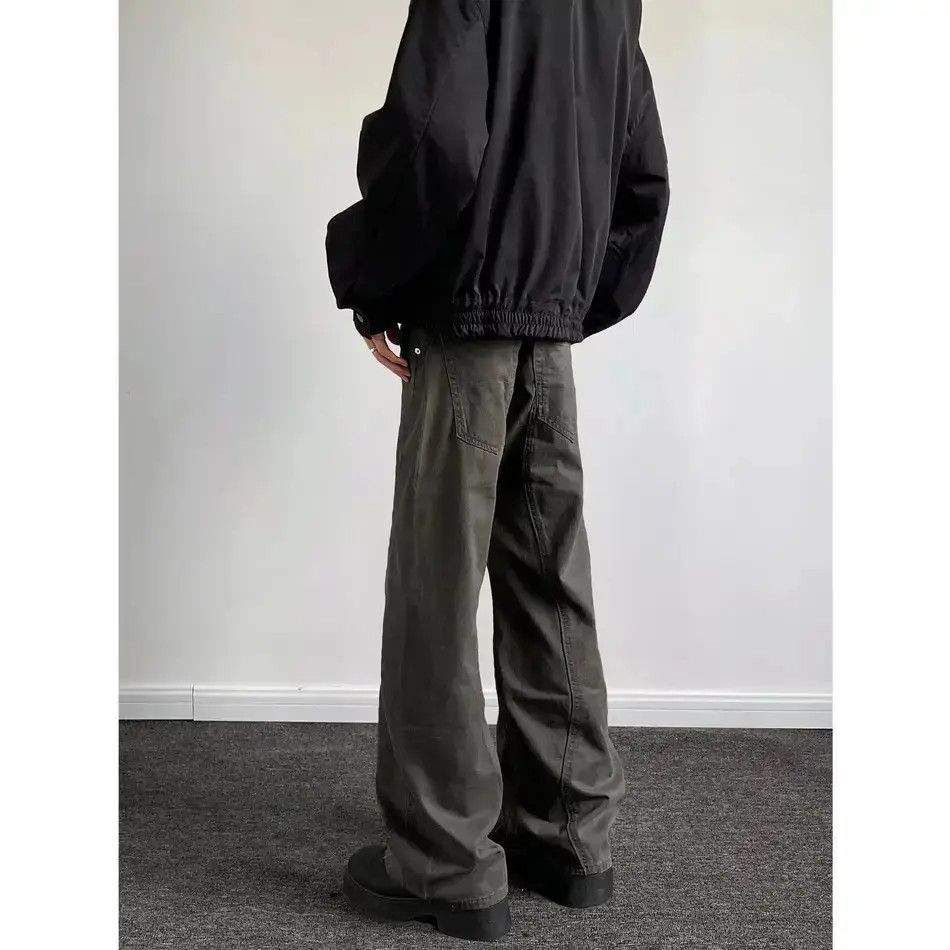 Japanese Brand Retro casual high street loose jeans Size US 32 / EU 48 - 2 Thumbnail