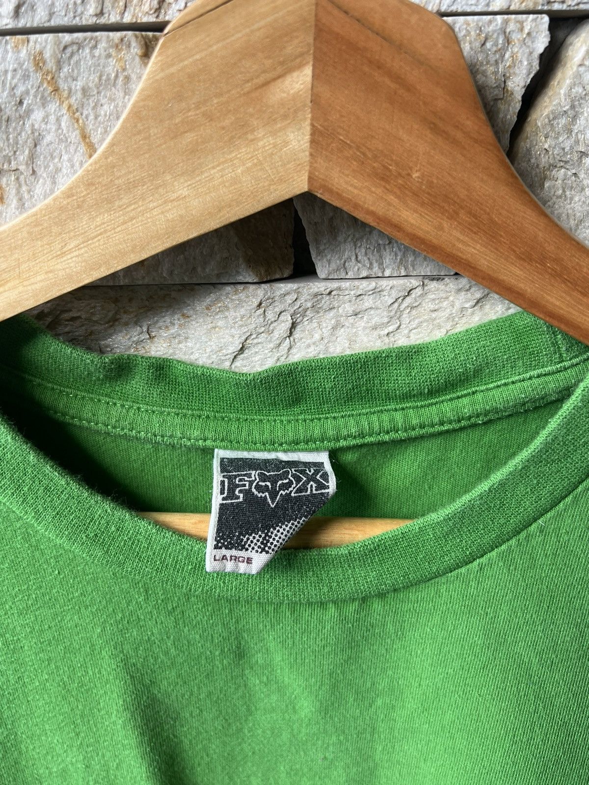 Fox Racing × Vintage 🪲 Fox Vintage Big Logo T-Shirt Size US L / EU 52-54 / 3 - 3 Thumbnail