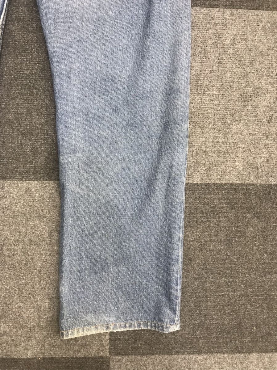 Levi's Vintage Levis 501 Light Wash Distressed Jeans Size US 35 - 14 Thumbnail