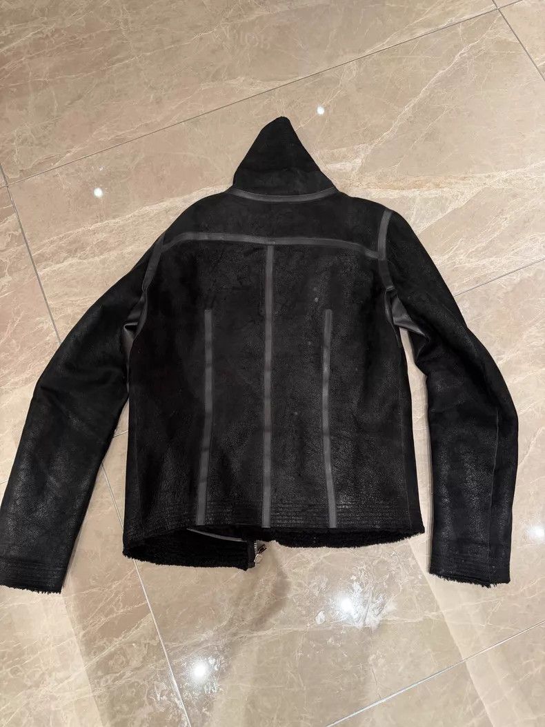 Rick Owens Rick Owens Mainline fur integrated leather jacket Size US L / EU 52-54 / 3 - 2 Thumbnail