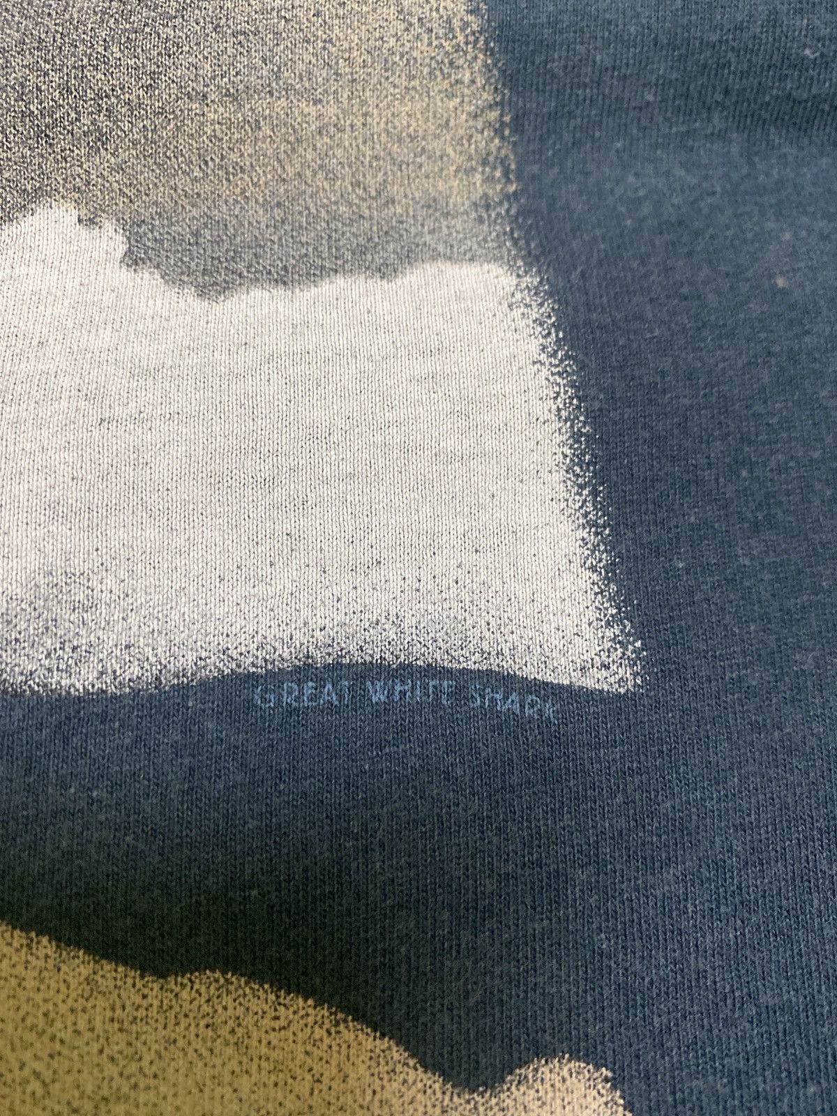 Vintage VINTAGE SHARK & RAY TOOL FADED NAVY SINGLE STITCH TEE Size US M / EU 48-50 / 2 - 10 Thumbnail