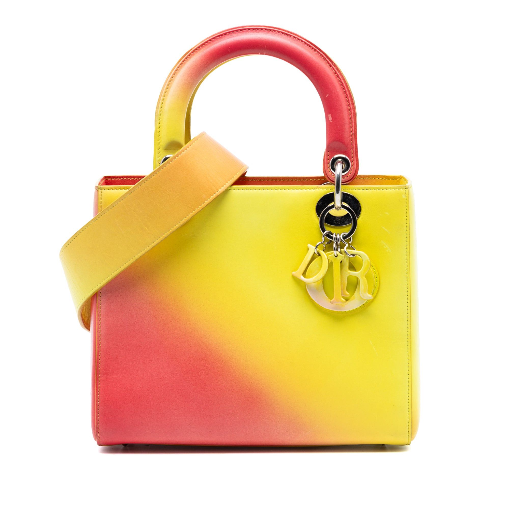 Dior Medium Ombre Calfskin Lady Dior Size ONE SIZE - 1 Thumbnail