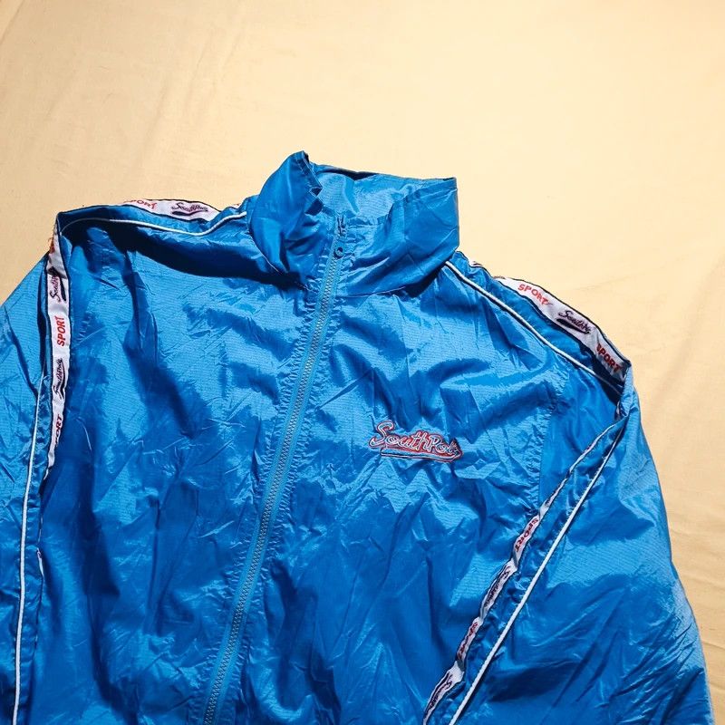 Southpole Vintage 90s Rare Southpole Blue Light Jacket Big Logo M Size US M / EU 48-50 / 2 - 6 Thumbnail