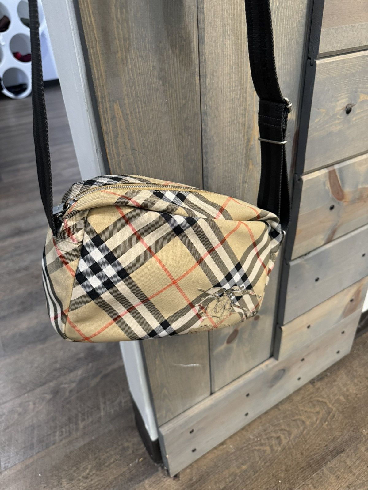 Burberry Burberry Check Crossbody Bag - Size ONE SIZE - 4 Thumbnail