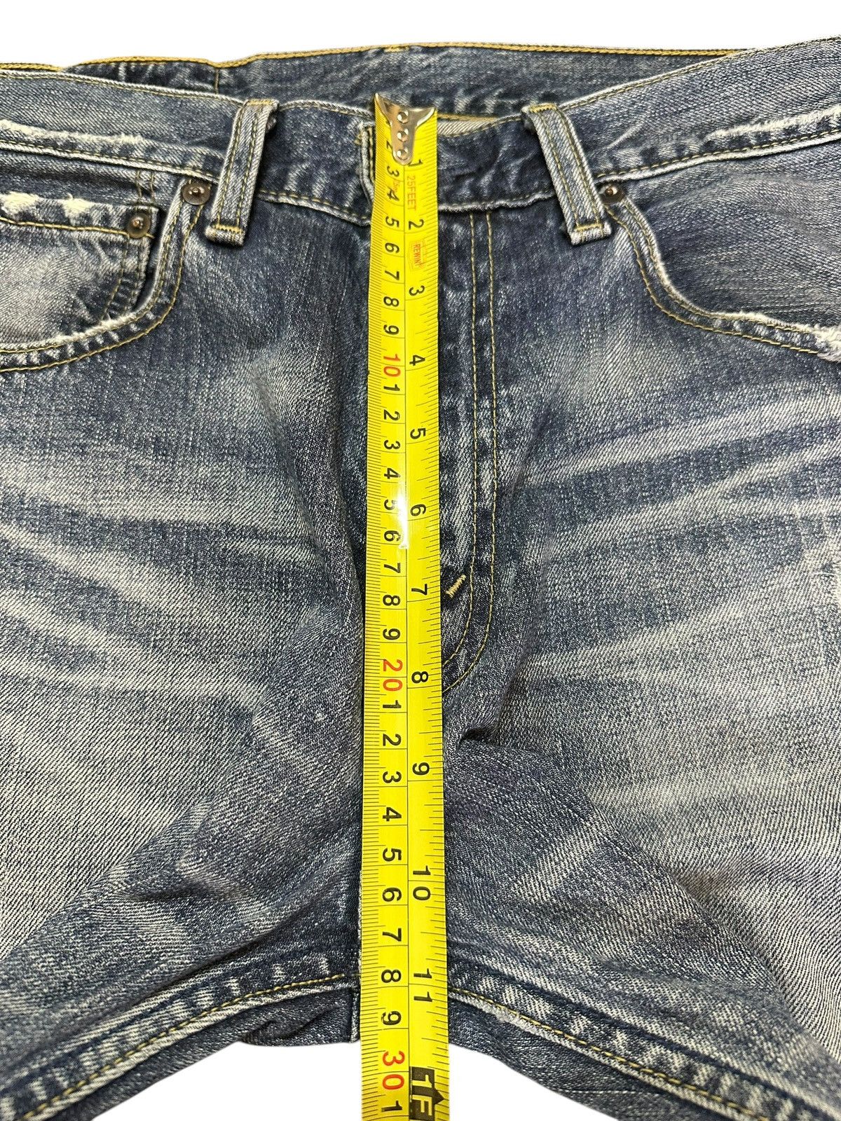 Levi's Vintage 90s Levis 503 Faded Wash Distress Style Baggy Jeans Size US 30 / EU 46 - 16 Thumbnail