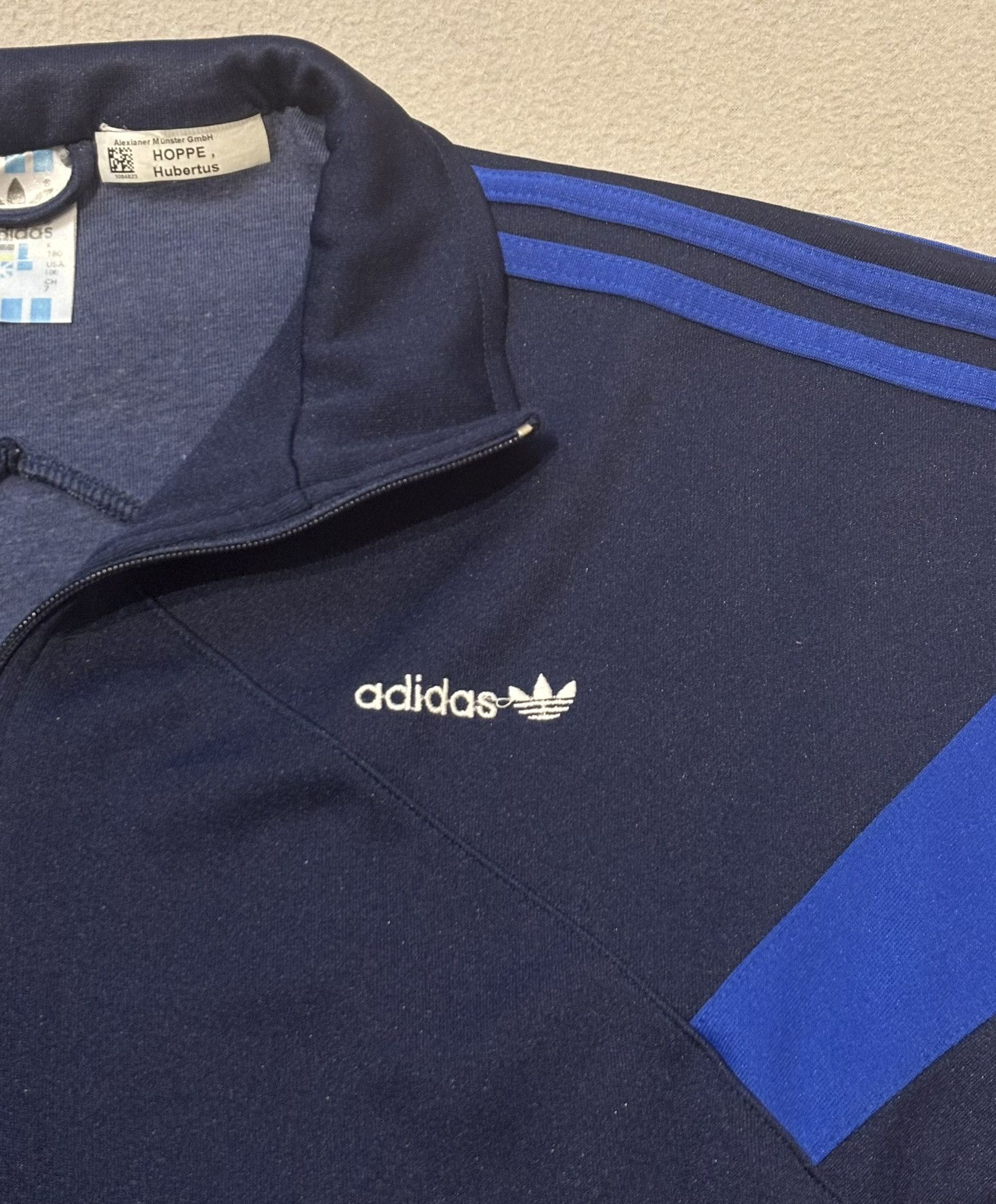 Adidas Adidas Originals France vintage 90s zip sweatshirt size. XL Size US XL / EU 56 / 4 - 8 Thumbnail