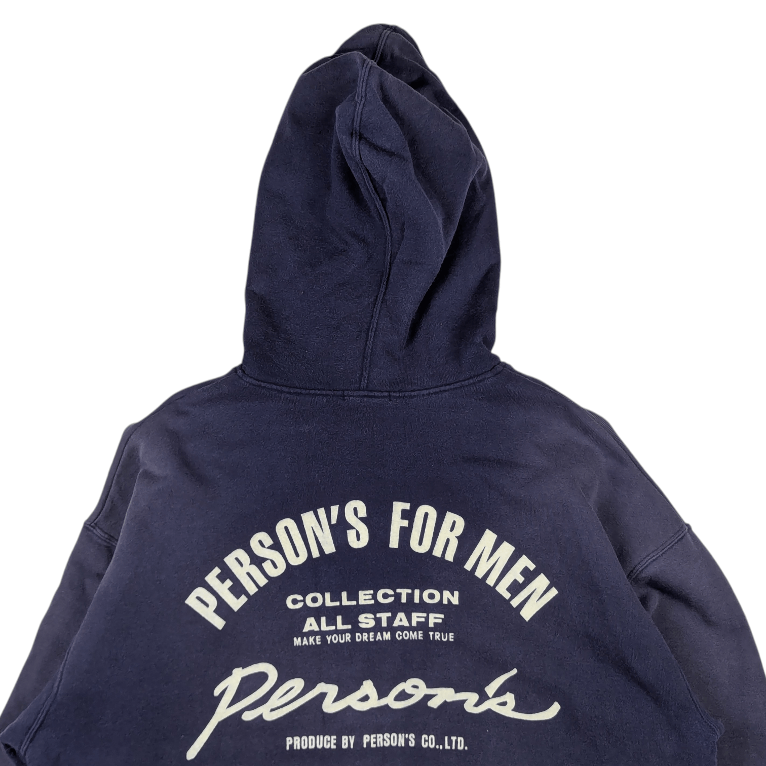 PERSON'S Vintage 90's PERSON'S Big Logo Spell Out Hoodie Size US M / EU 48-50 / 2 - 9 Thumbnail