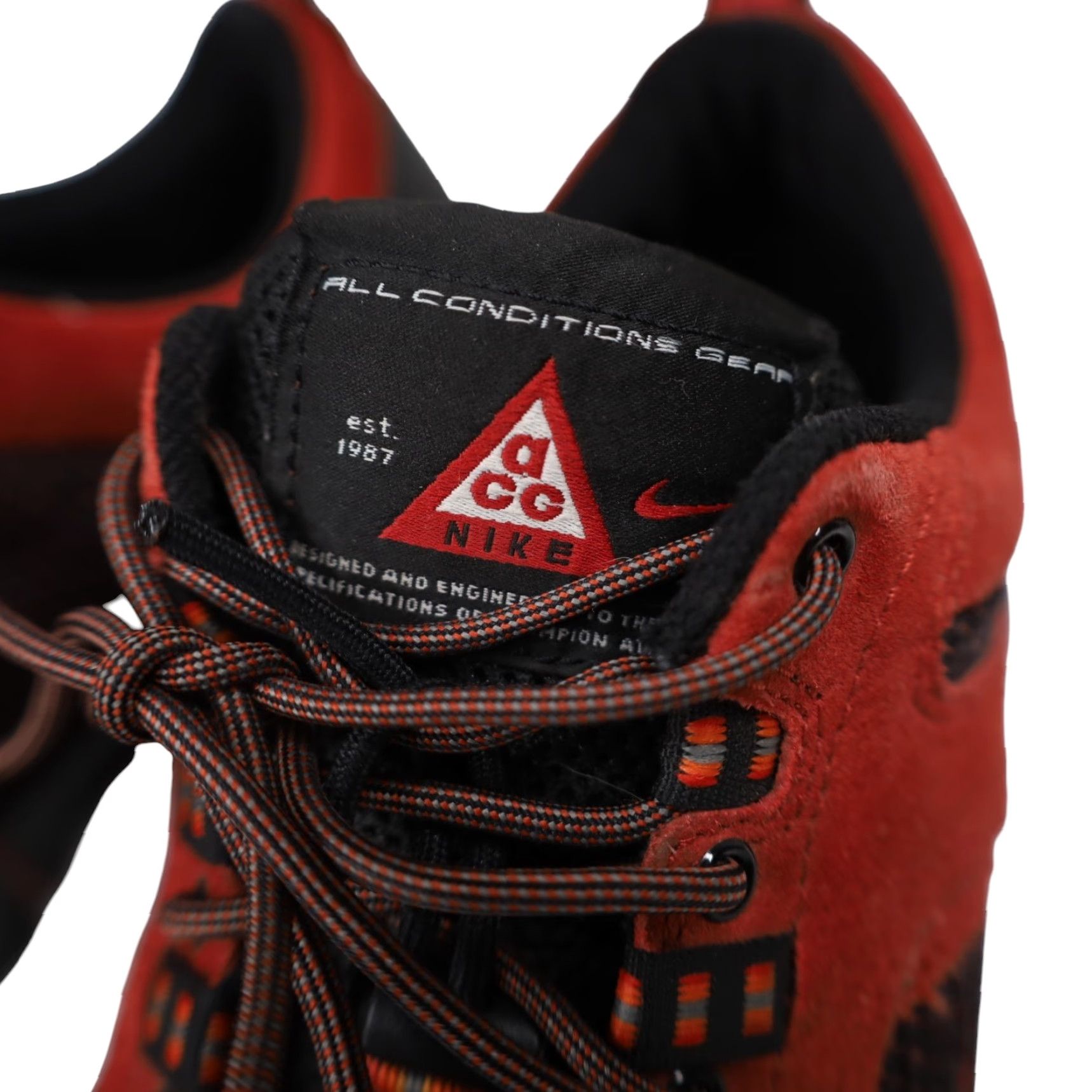 Nike VINTAGE Nike ACG Outdoors Sneakers Mens 8 Red Shoes Sneaker 90s 00s Size US 8 / EU 41 - 5 Thumbnail