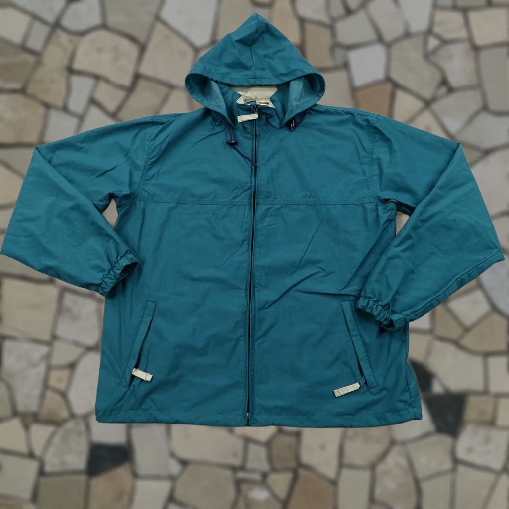 Vintage VINTAGE LL Bean Jacket Mens Large Blue Teal Windbreaker Rain Coat Waterproof 90s Size US L / EU 52-54 / 3 - 1 Thumbnail