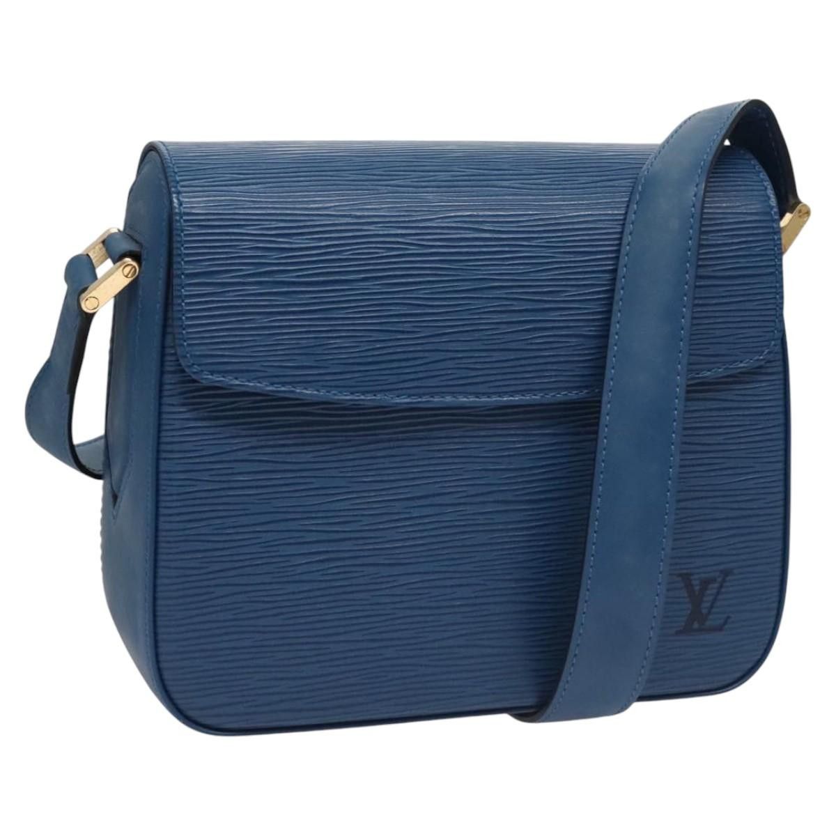 Louis Vuitton Grenelle Blue Leather Shoulder Bag (Pre-Owned) Size ONE SIZE - 1 Thumbnail
