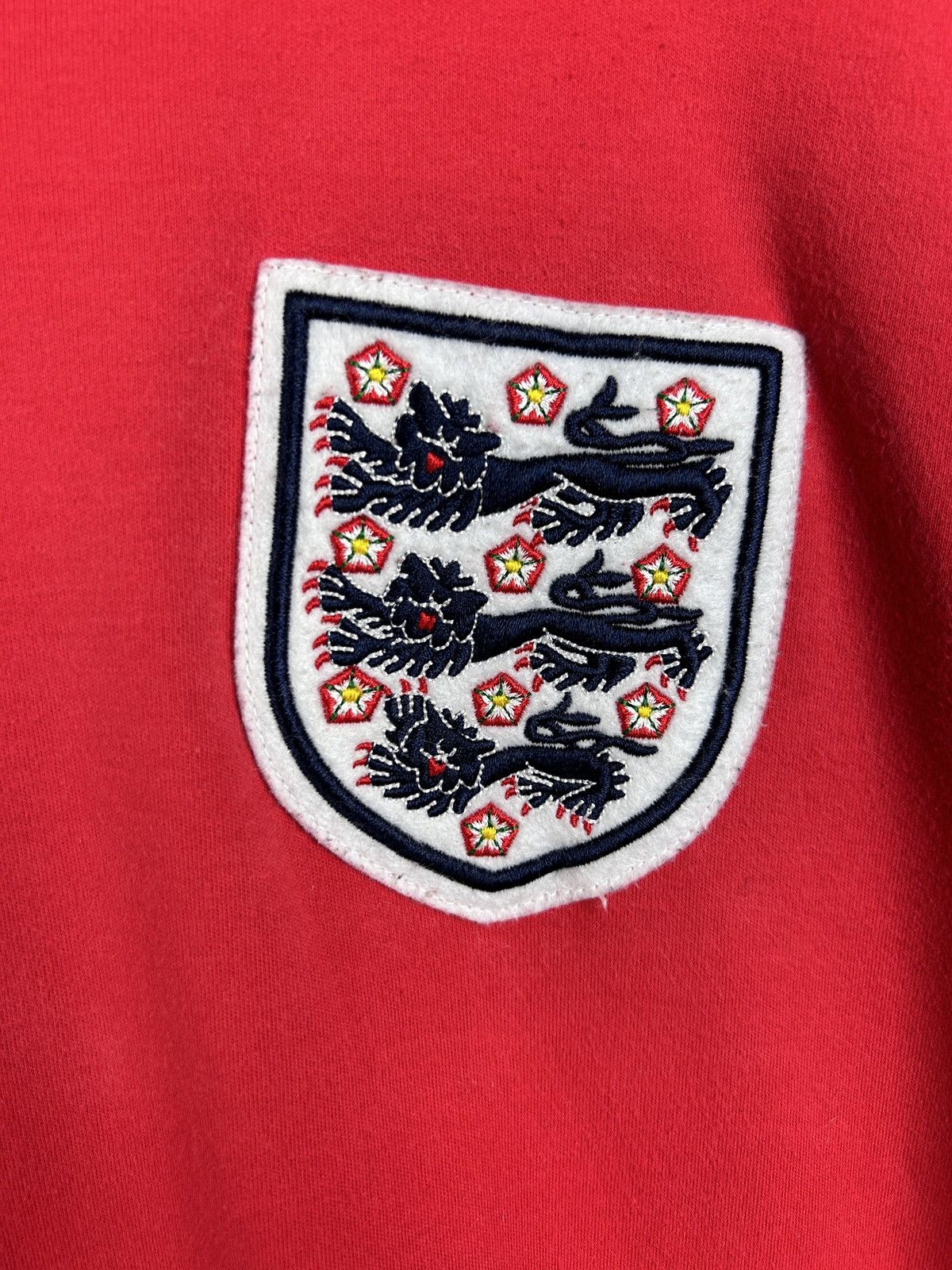 Umbro Vintage 1966 England Umbro Re-Issue #10 Long Sleeve Jersey Size US L / EU 52-54 / 3 - 3 Thumbnail