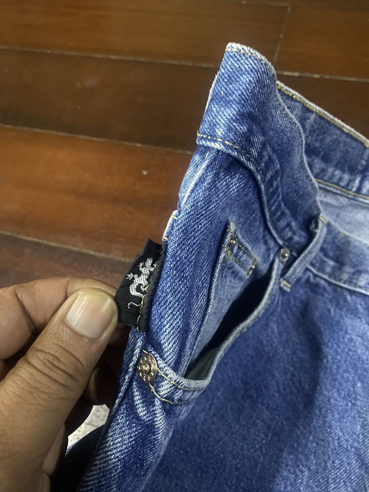 agnes b. FIRE 🔥 vintage 90s AGNES B flare jeans nice faded Size US 34 / EU 50 - 10 Thumbnail