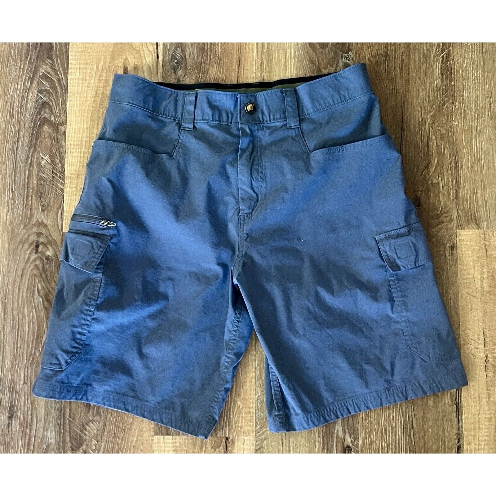 Orvis Orvis Mens Tech Cargo Shorts Nylon Spandex Blend Gray EUC Size US 32 / EU 48 - 1 Thumbnail