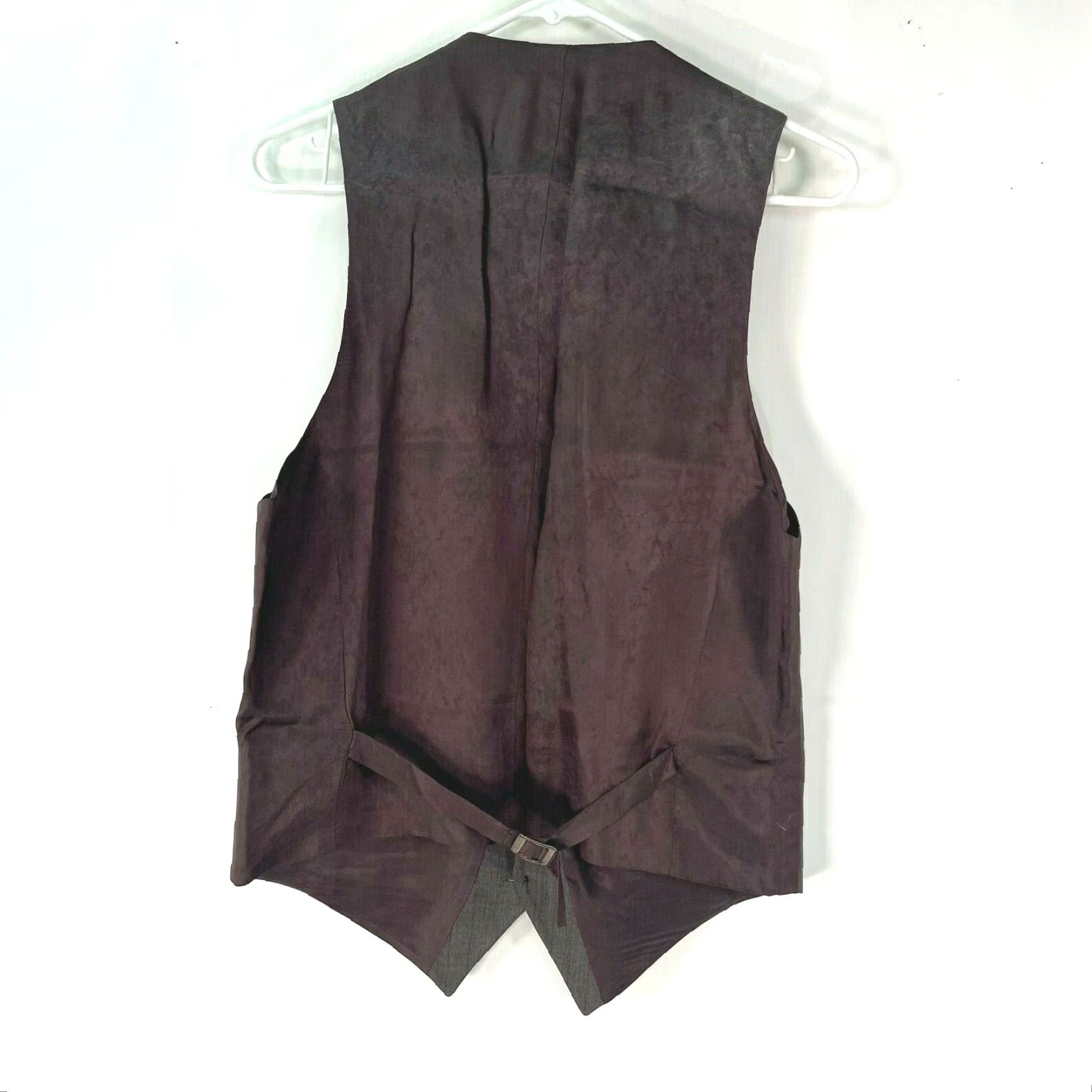 Vintage V Neck Womens Teachers Themed Five Button Casual Gray Vest Jacket Size M Vest Gray Graphic Casual Five Button V Neck Womens Size M Jacket Fashion? Size M / US 6-8 / IT 42-44 - 2 Thumbnail