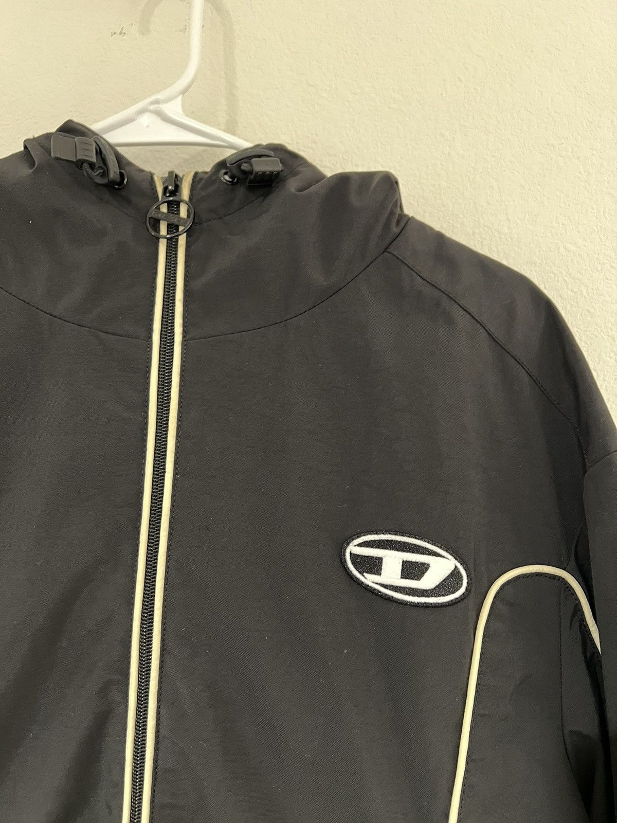 Designer × Diesel Diesel Logo Plaque Windbreaker Jacket Size US M / EU 48-50 / 2 - 2 Thumbnail