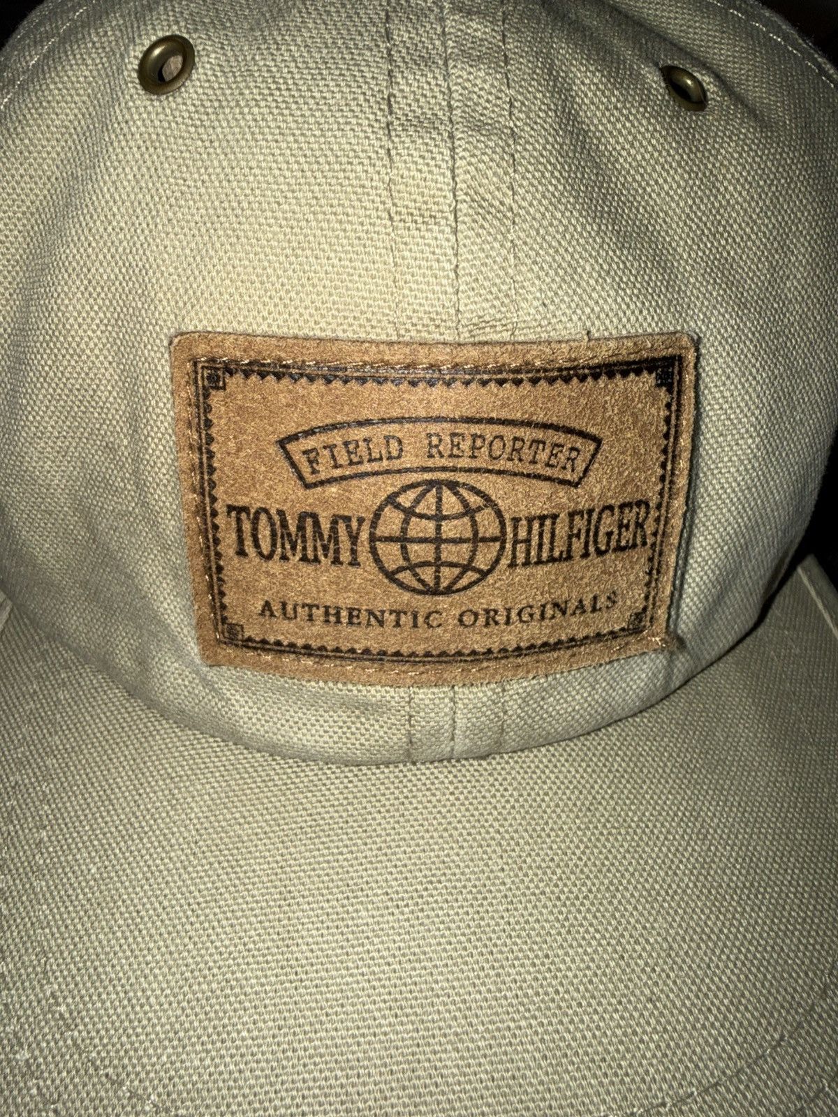 Tommy Hilfiger Vintage Tommy Hilfiger Field Reporter Canvas Strapback Hat Size ONE SIZE - 2 Thumbnail