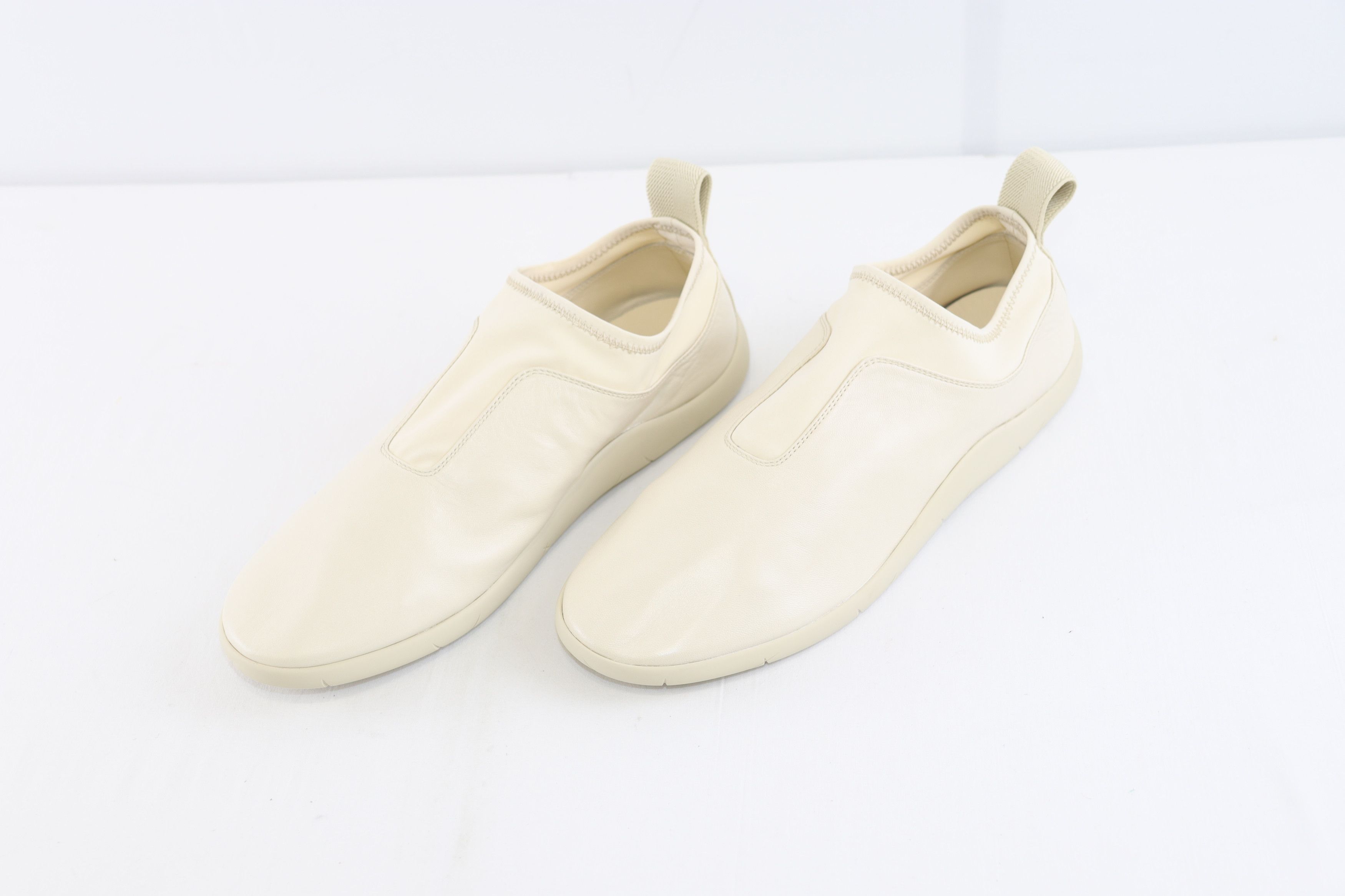 Bottega Veneta o1rshd1 Lagoon Nappa/Antares Fabric Sneakers in Sea salt Size US 9 / EU 42 - 7 Thumbnail
