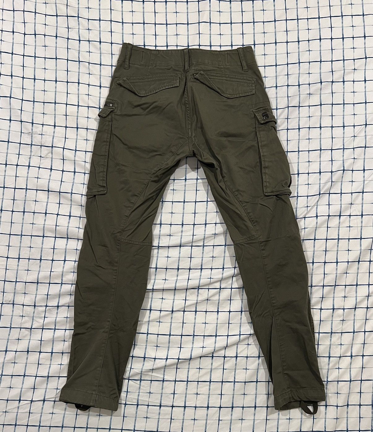 Japanese Brand × Vintage G-Star RAW Rovic Zip 3D Regular Tapered Cargo Pants Size US 28 / EU 44 - 3 Thumbnail