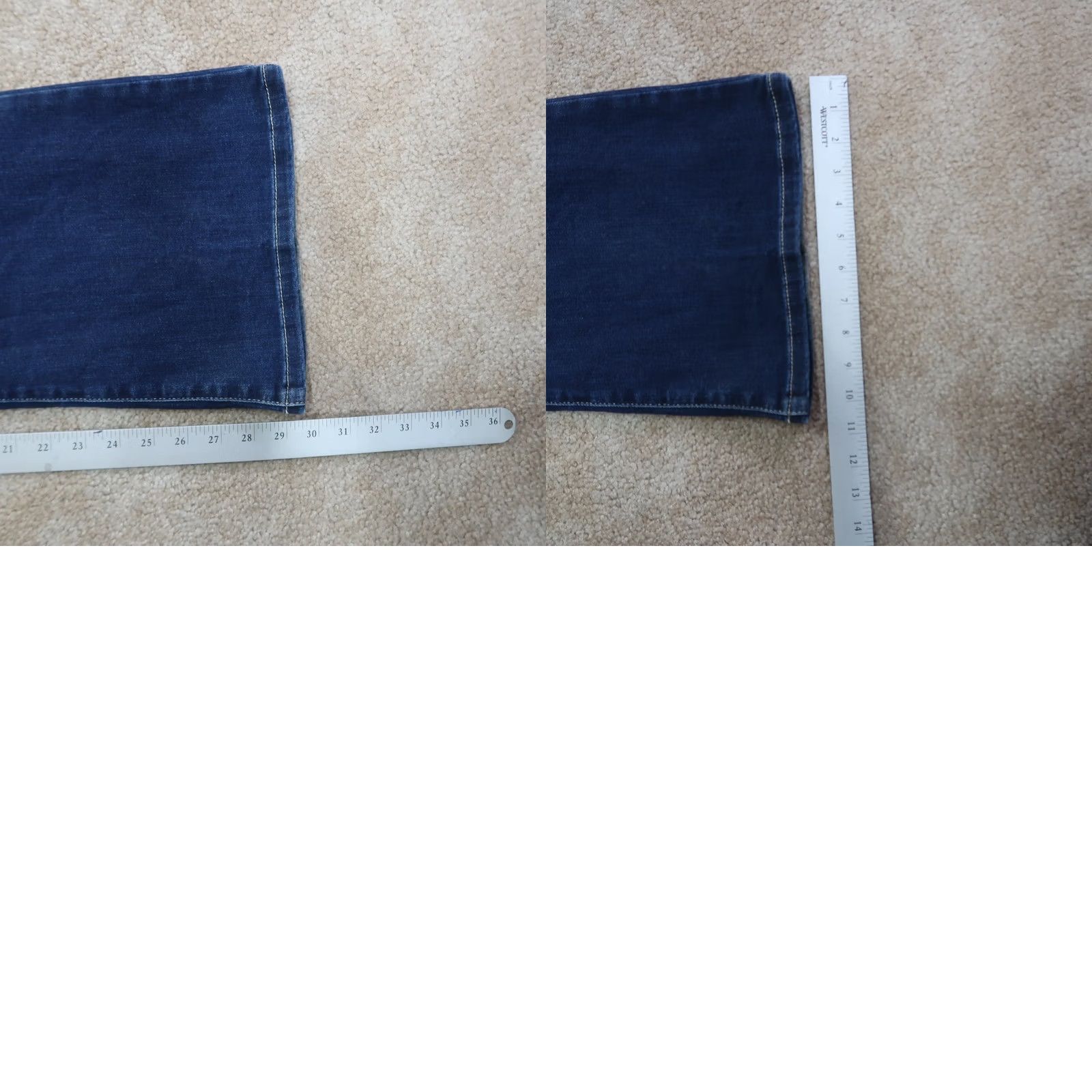 Ariat Ariat Jeans Womens 28 Regular Rise High 5-Pocket Denim Blue Bootcut Stretch Size 28" / US 6 / IT 42 - 9 Thumbnail