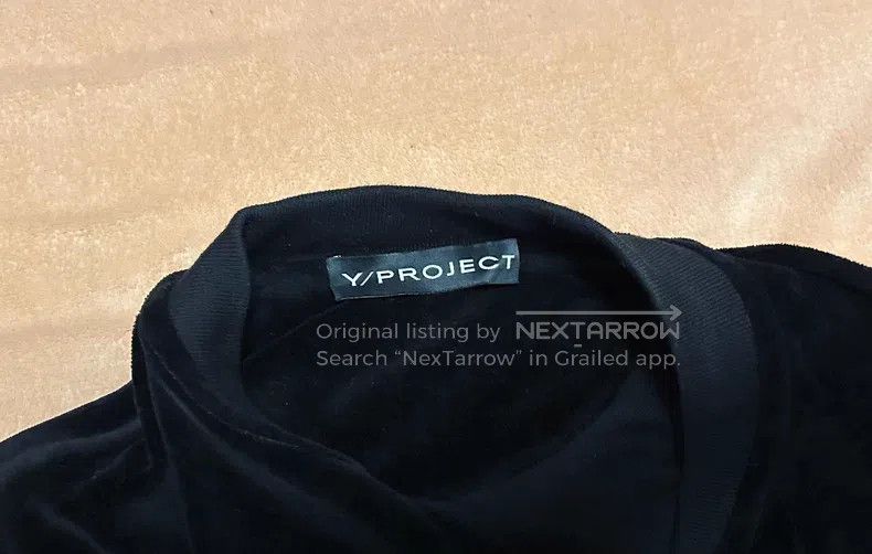 Y/Project Y/PROJECT Size S Velvet sweater Size US S / EU 44-46 / 1 - 6 Thumbnail