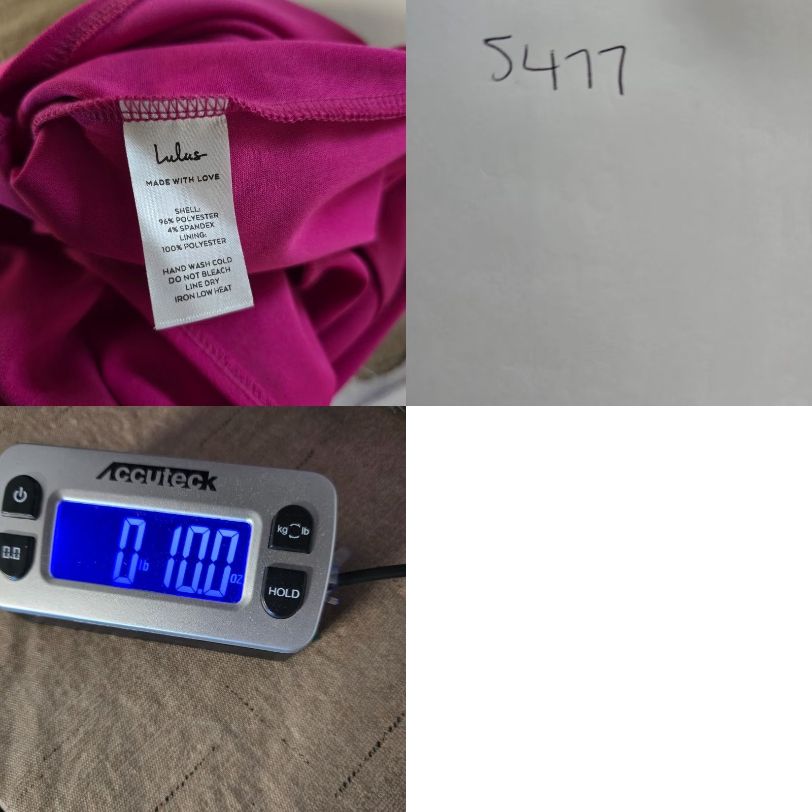 Lulus Lulus Dress Womens Size Small Pink Fitted Maxi Sleeveless Slit Cocktail Party Stretch Knit Polyester Spandex Size S / US 4 / IT 40 - 8 Thumbnail