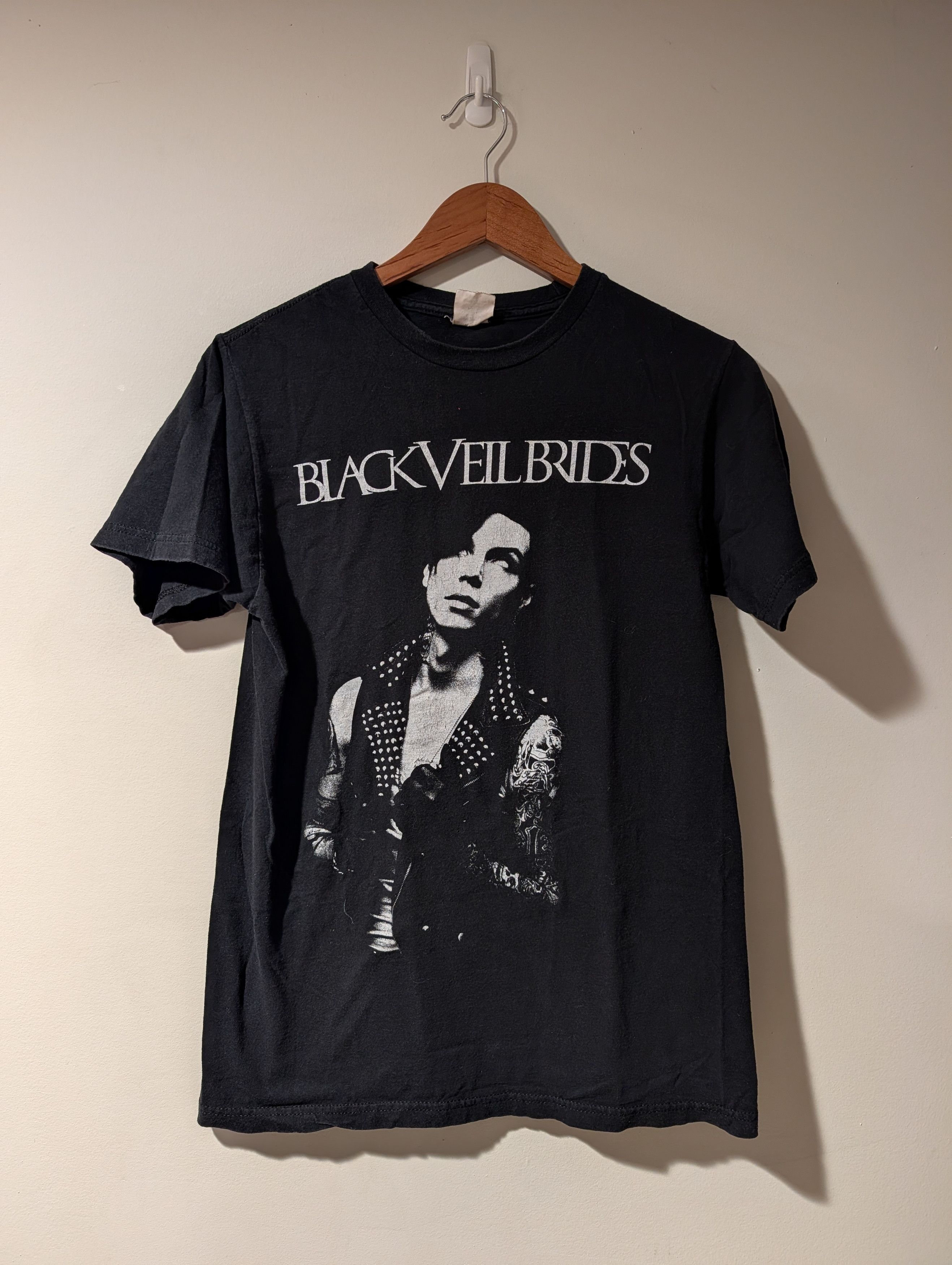 Band Tees Vintage 2010's Black Veil Brides Andy Biersack Band T-Shirt Size US M / EU 48-50 / 2 - 1 Thumbnail