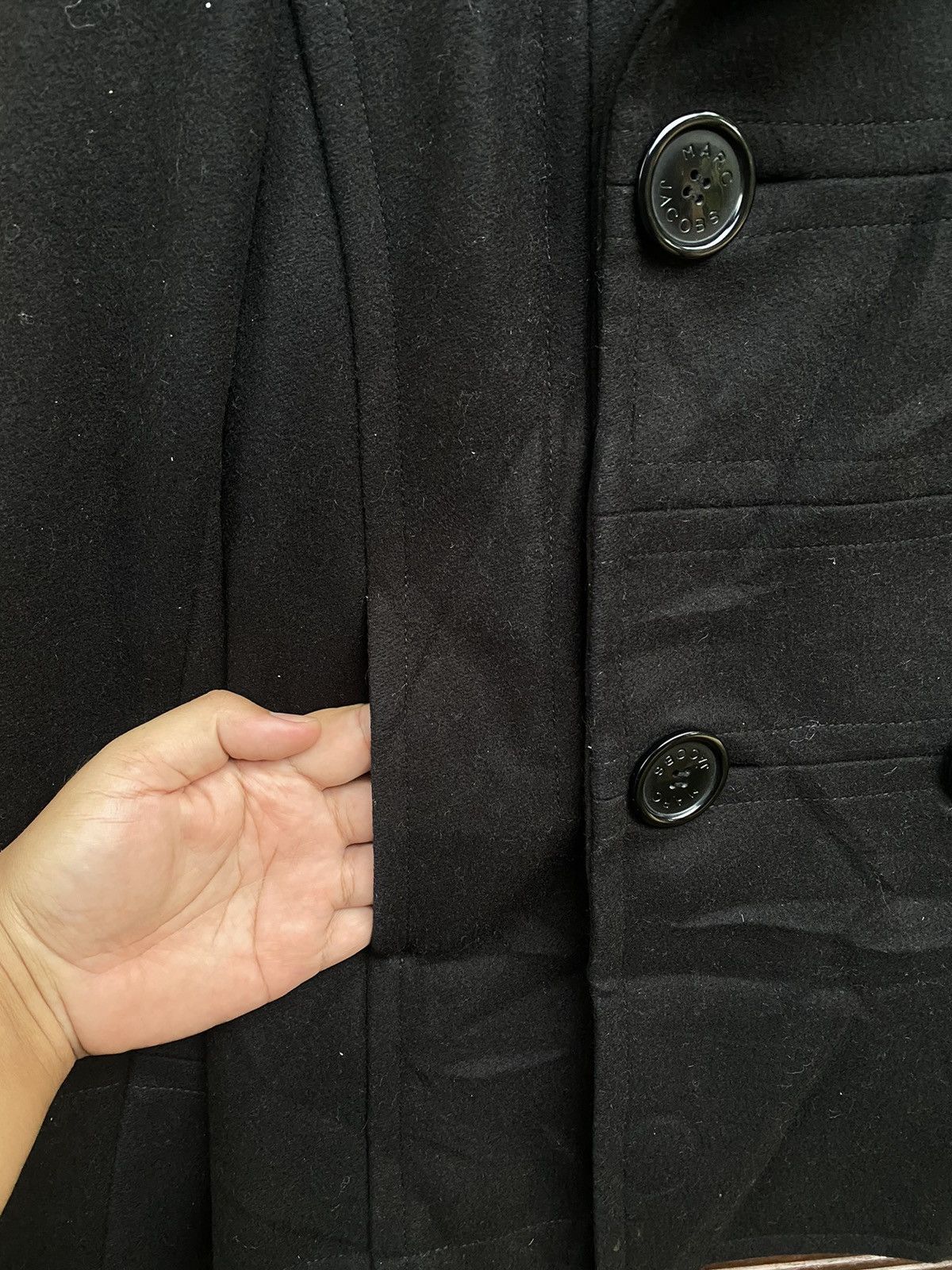 Designer × Marc Jacobs Marc Jacob Doube Breast Wool Jacket Size M / US 6-8 / IT 42-44 - 5 Thumbnail