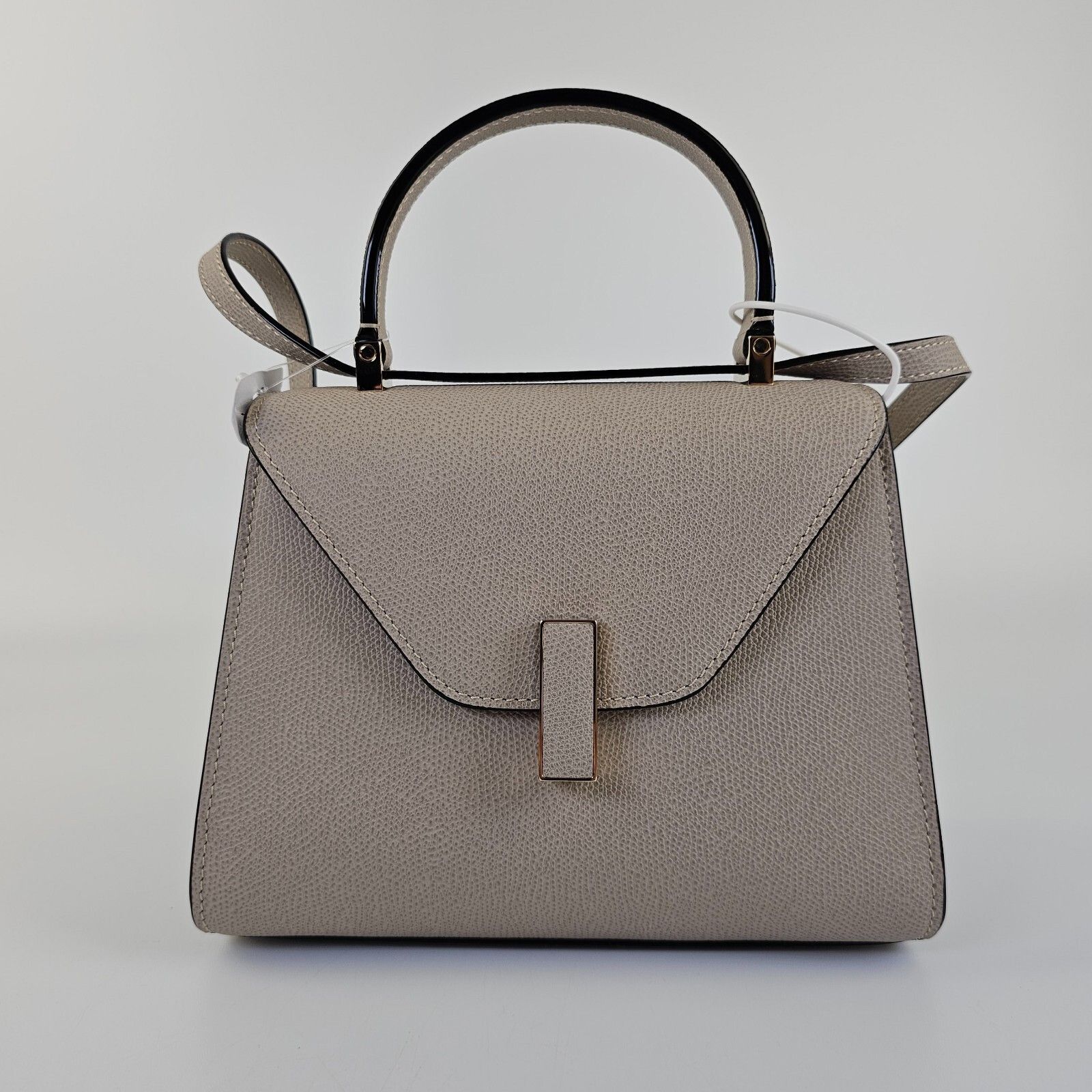 Valextra VALEXTRA Iside Mini Nude Leather Top Handle Bag New Size ONE SIZE - 1 Thumbnail