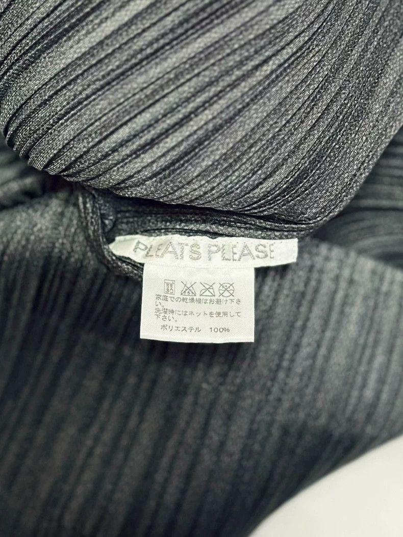 Issey Miyake issey miyake size:3 A vintage black pleated sleeveless shi Size XXS / US 00 / IT 34 - 3 Thumbnail