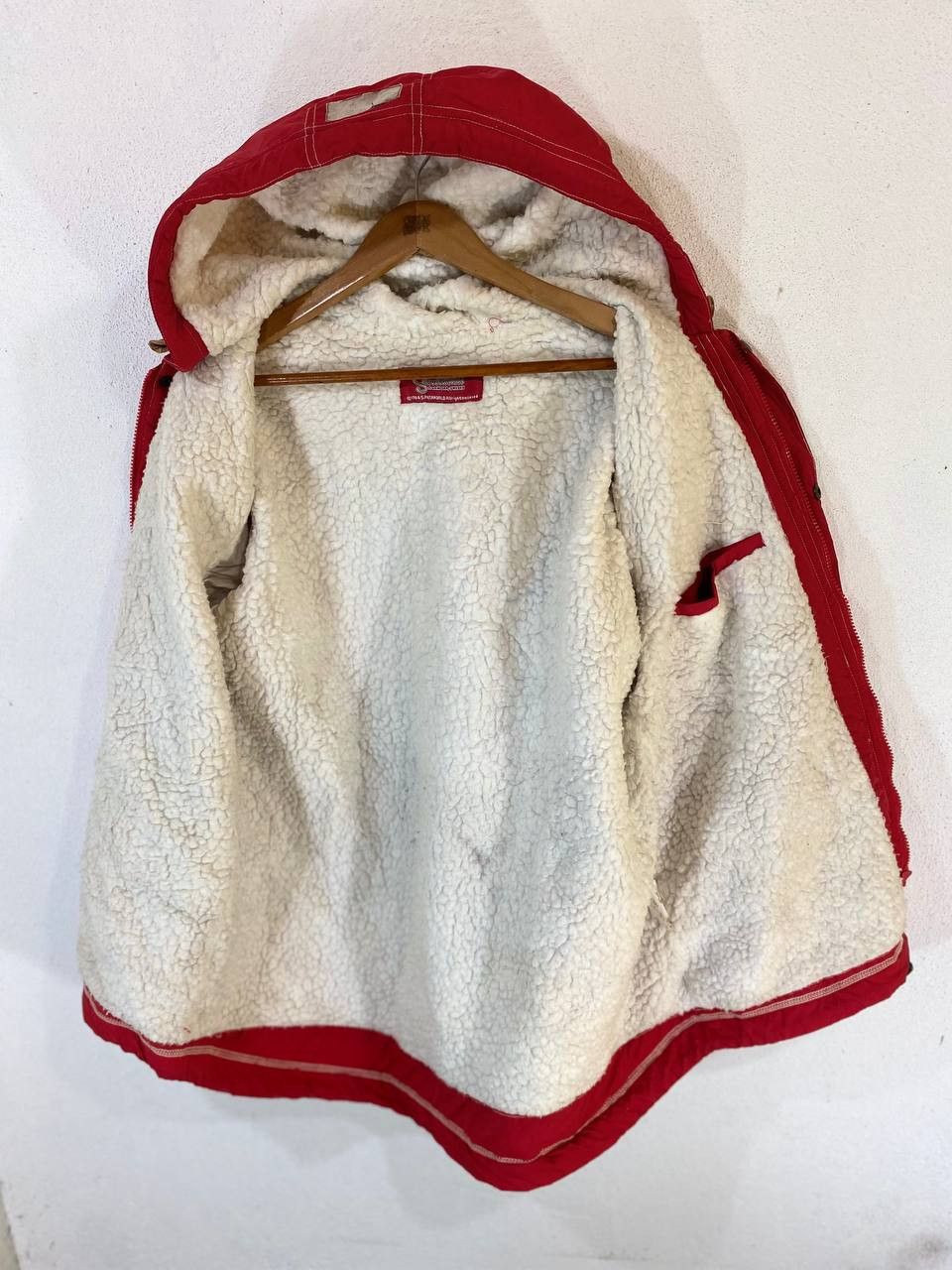 Japanese Brand vintage santa world light jacket sherpa lining Size US XL / EU 56 / 4 - 6 Thumbnail